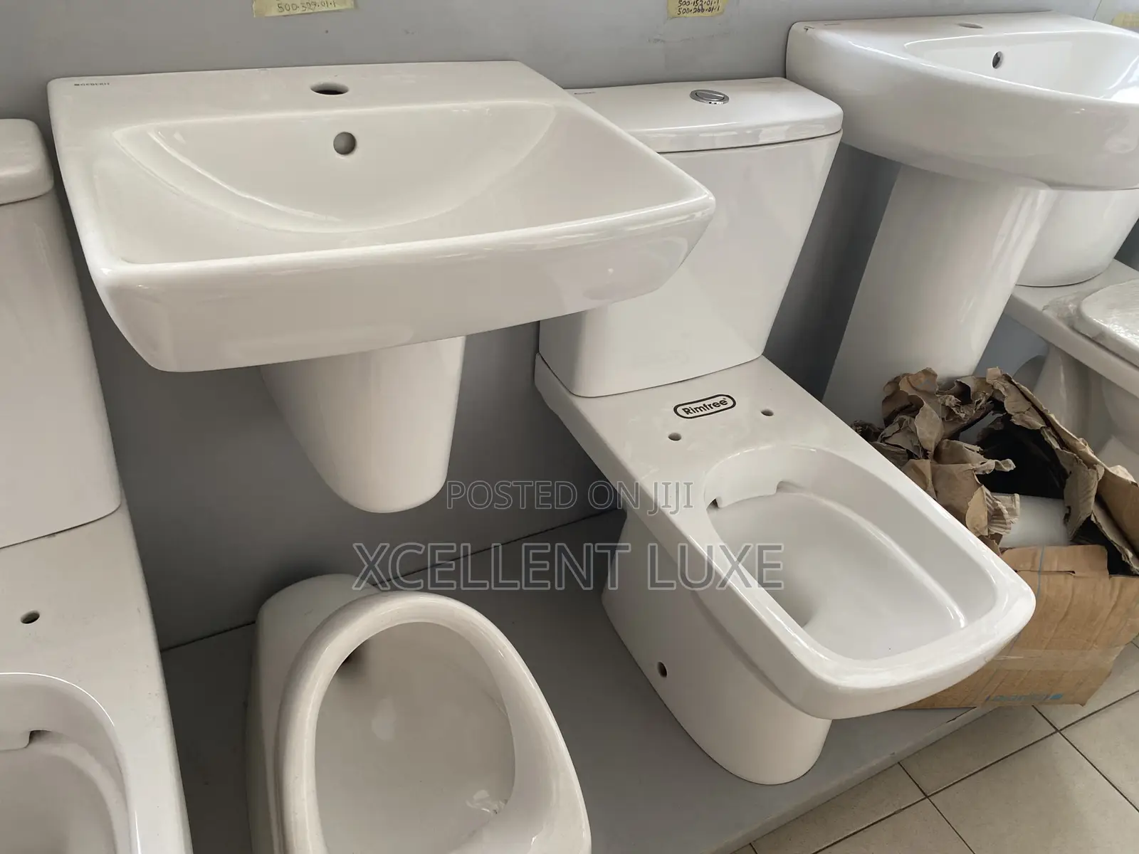 Geberit Executive Close Couple Wc Surface Cistern and Wash Hand Basin