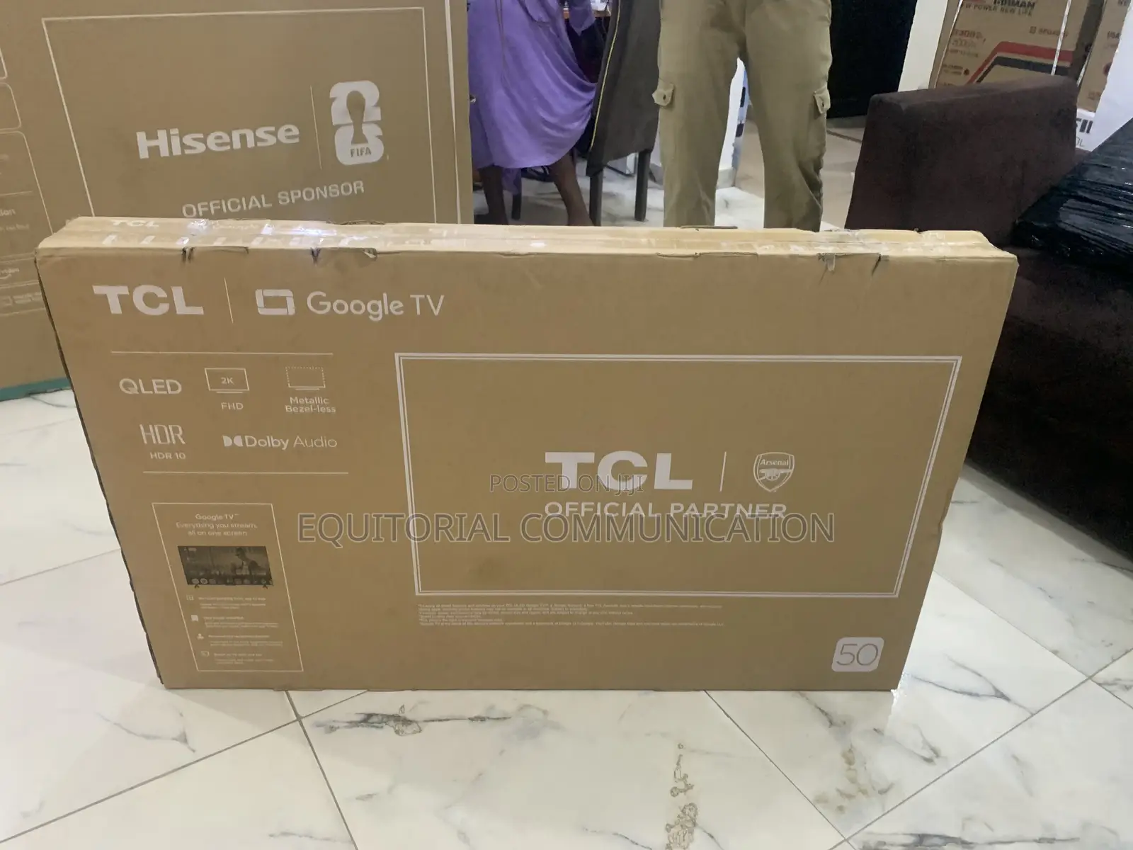 TCL 50-Inch Ultra Hd Cinema Smart Tv