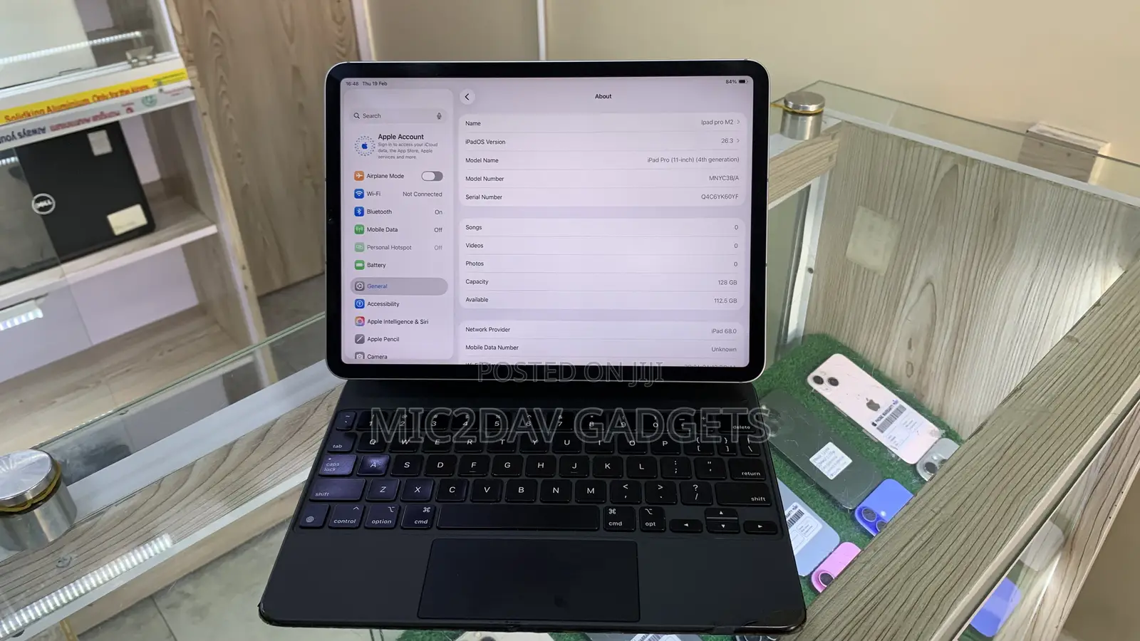 Apple iPad Pro 11 (2022) 128 GB Gray