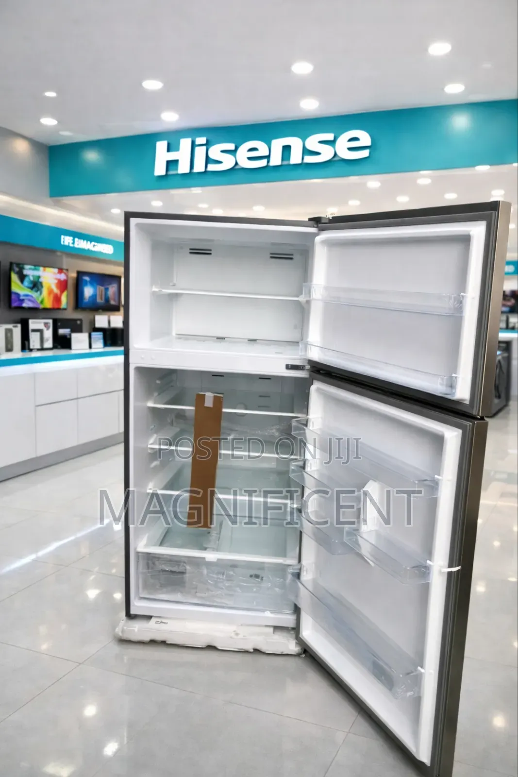 Hisense 504l Double Door Refrigerator – Spacious Frost Cooling Fridge