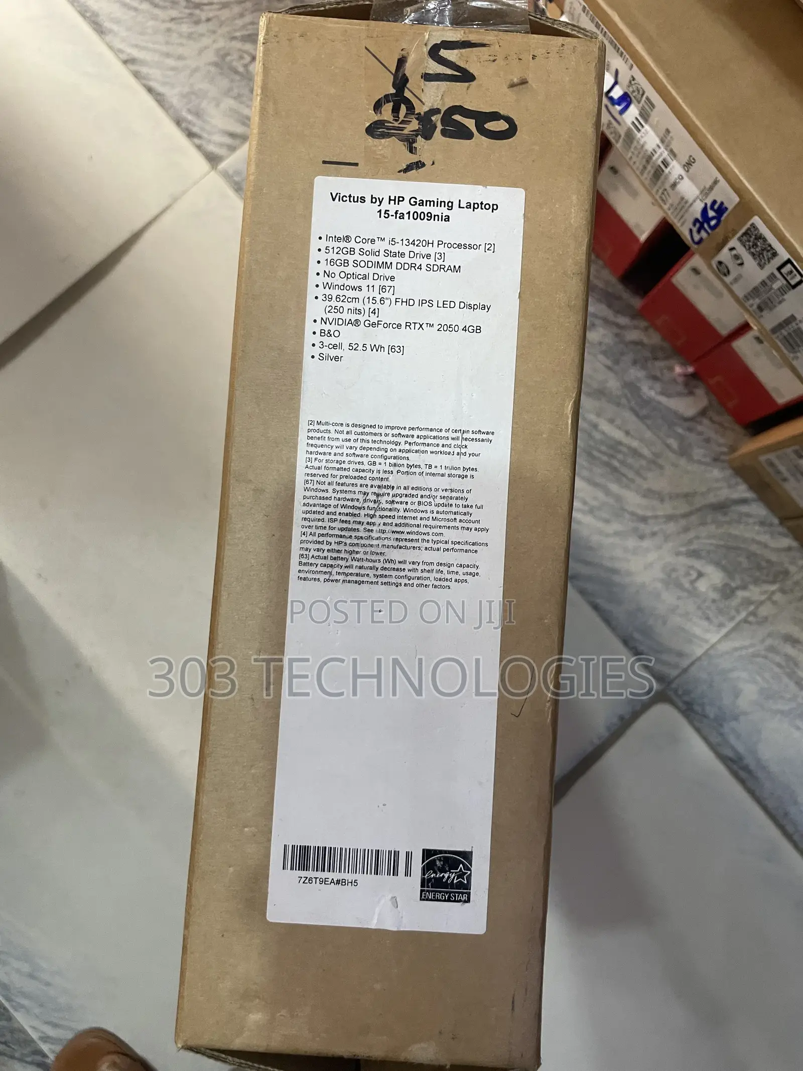 New Laptop HP Victus 15 16GB Intel Core i5 SSD 512GB