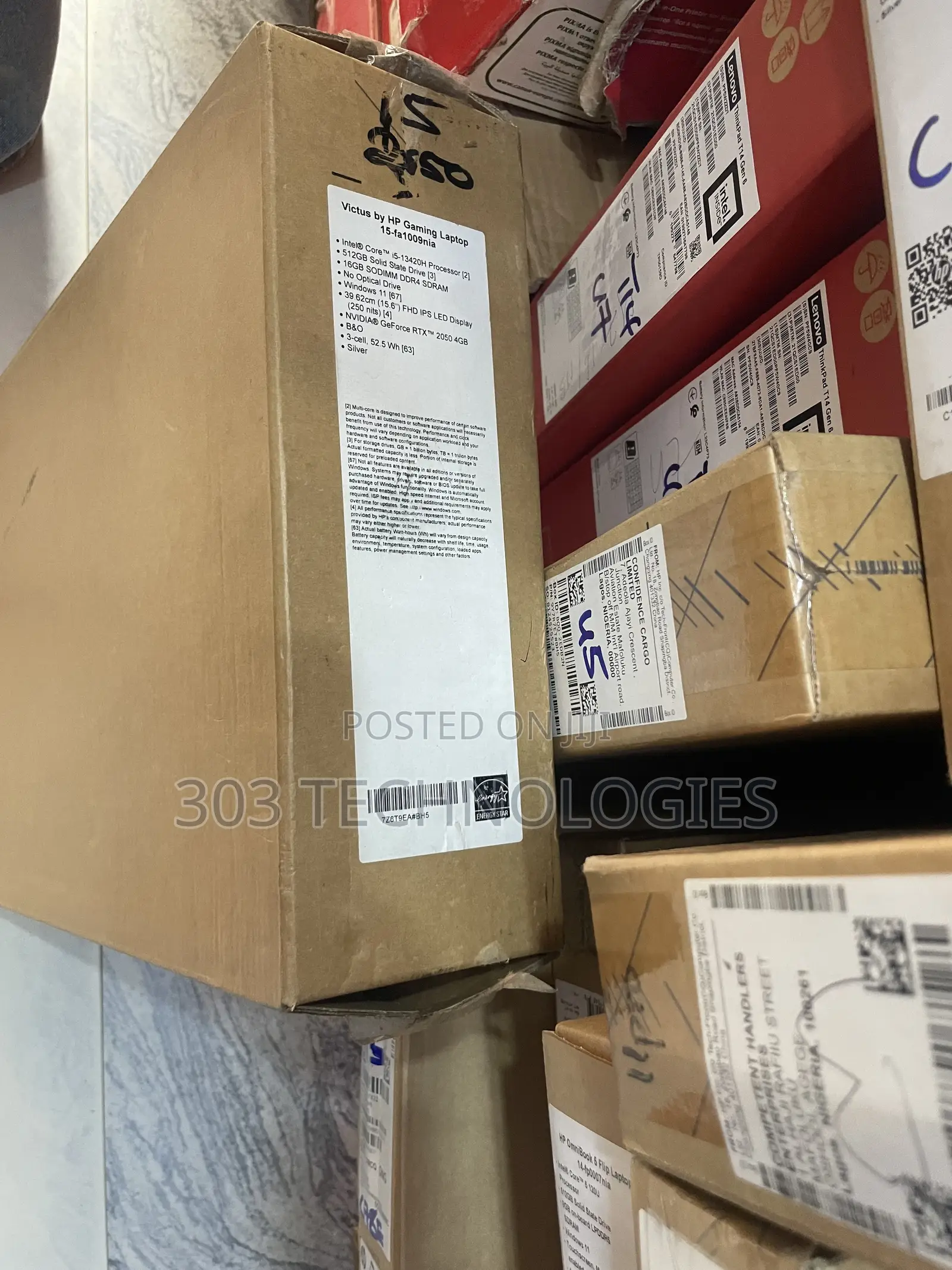 New Laptop HP Victus 15 16GB Intel Core i5 SSD 512GB