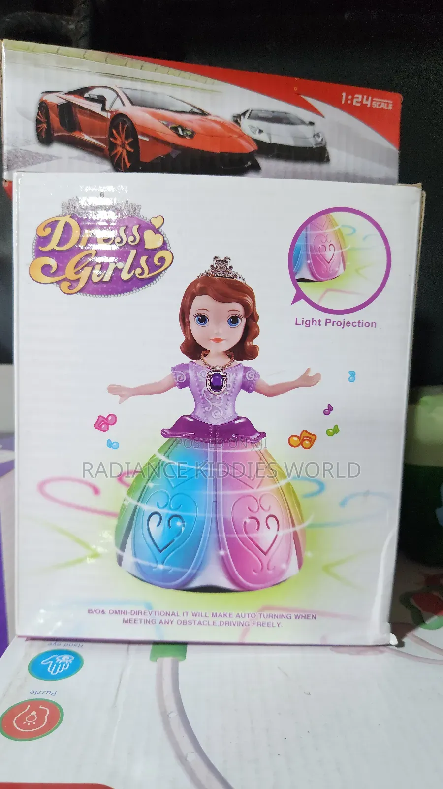 Kids Toy "Dress Girls"
