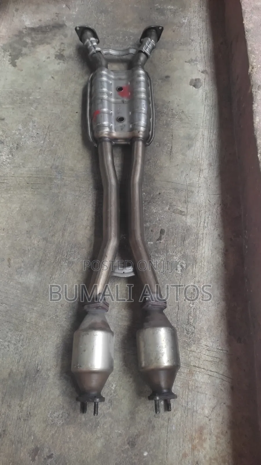 Center Pot With Center Catalyst for Hyundai Genesis 2012-2018 Model