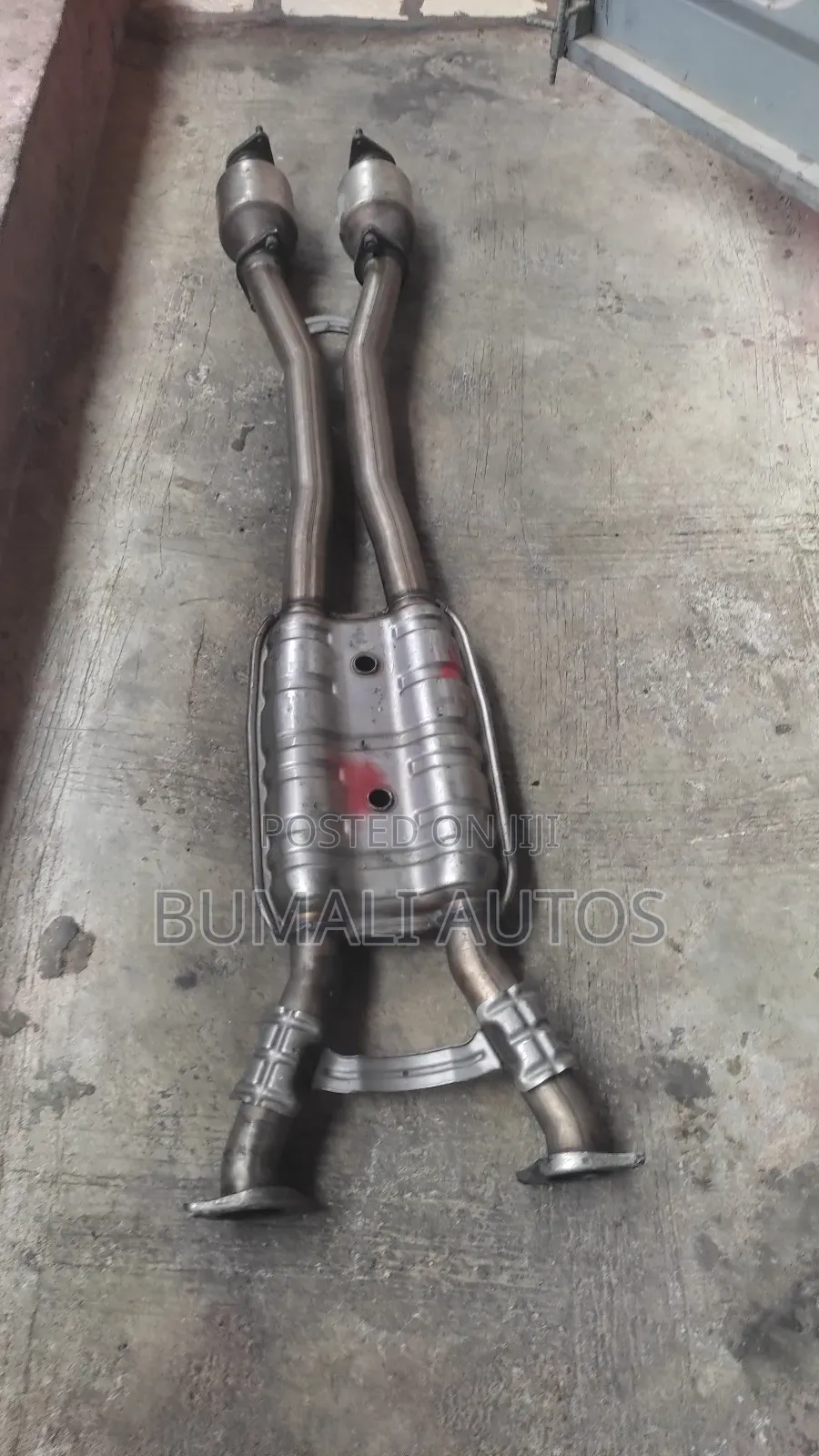 Center Pot With Center Catalyst for Hyundai Genesis 2012-2018 Model