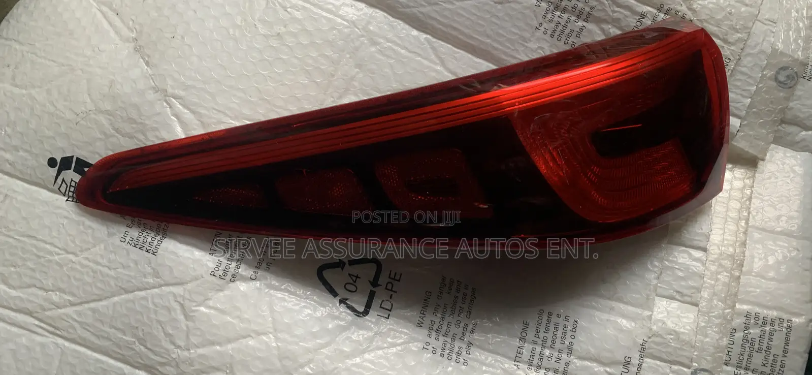 Back Light Kia Sportage 016/017