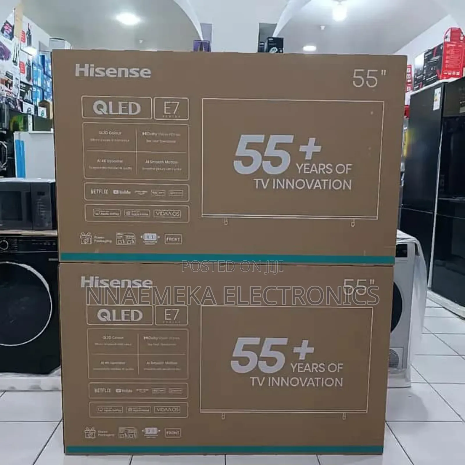Hisense 55" Qled Smart TV 55q6q