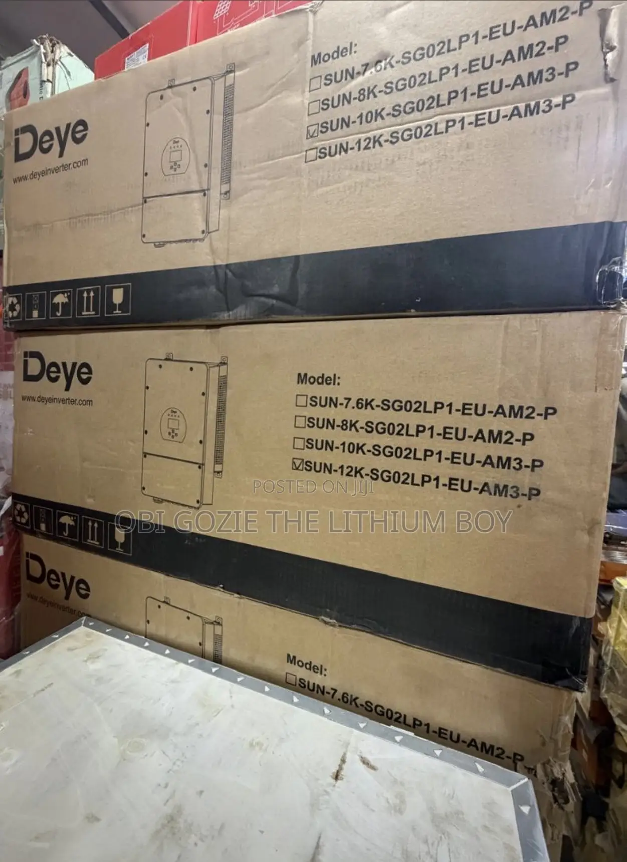 10kva 12kva Deye Pure Sine Wave Hybrid Inverters. Best Deye Importer