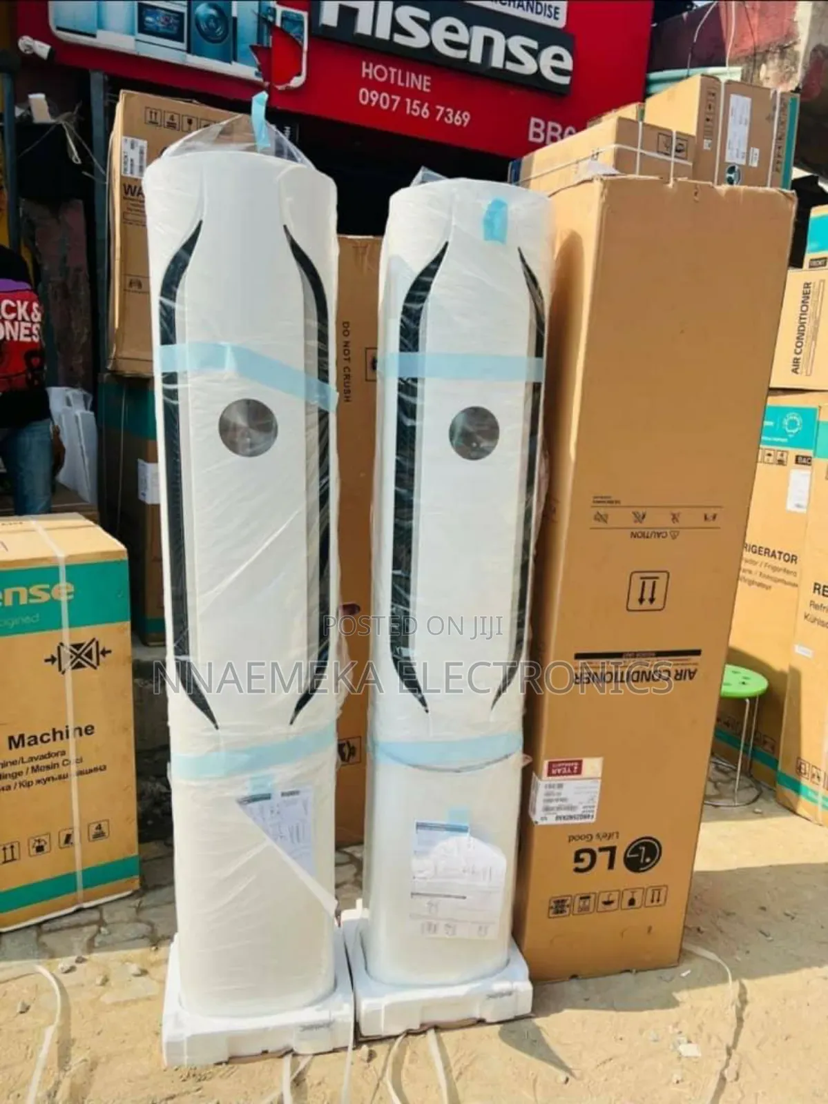 Lg Twin Tower 2.5hp Inverter Floor Standing Ac