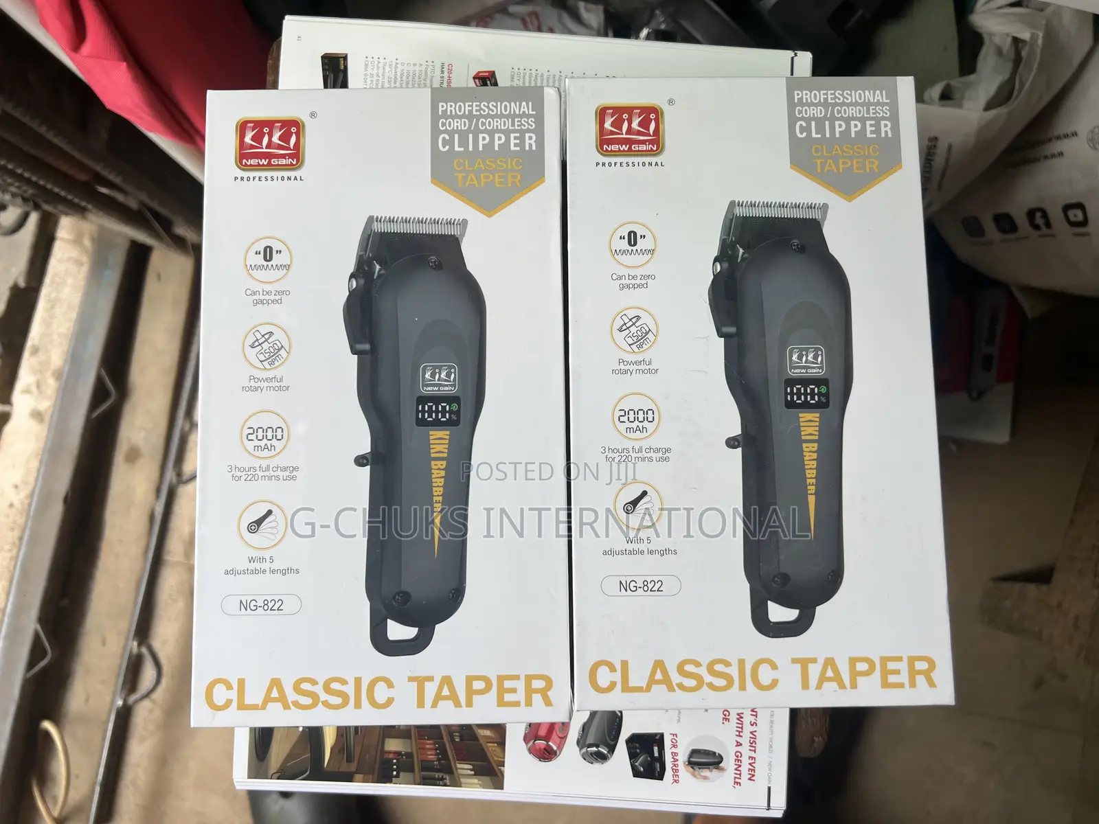 Kiki Ng 822 Zero Taper Blade Clipper