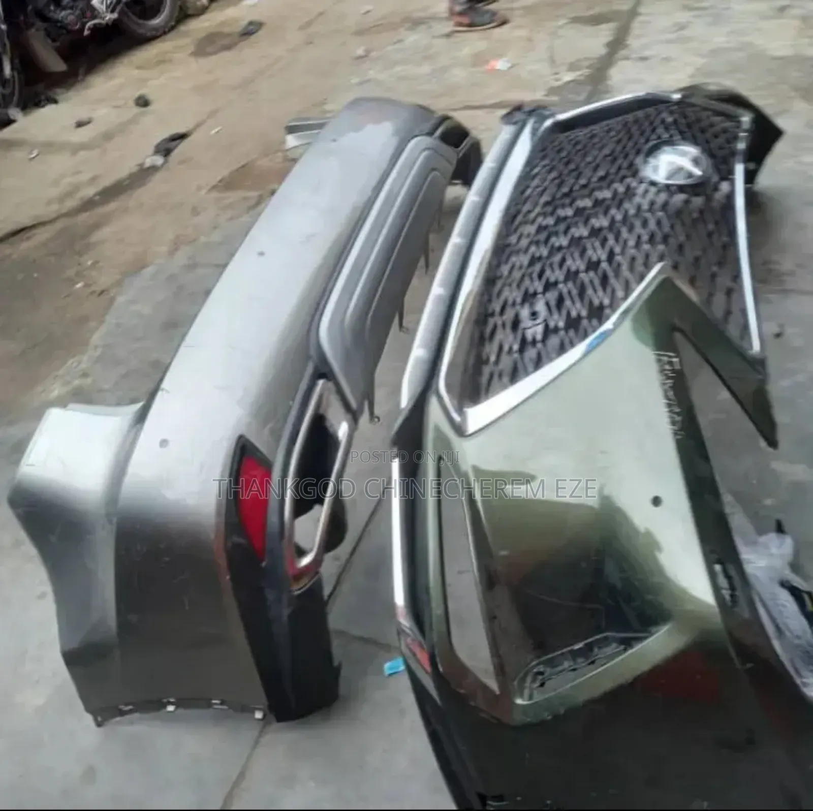 Complete Front And Back Bumper Rx 350 Double Silencer Available