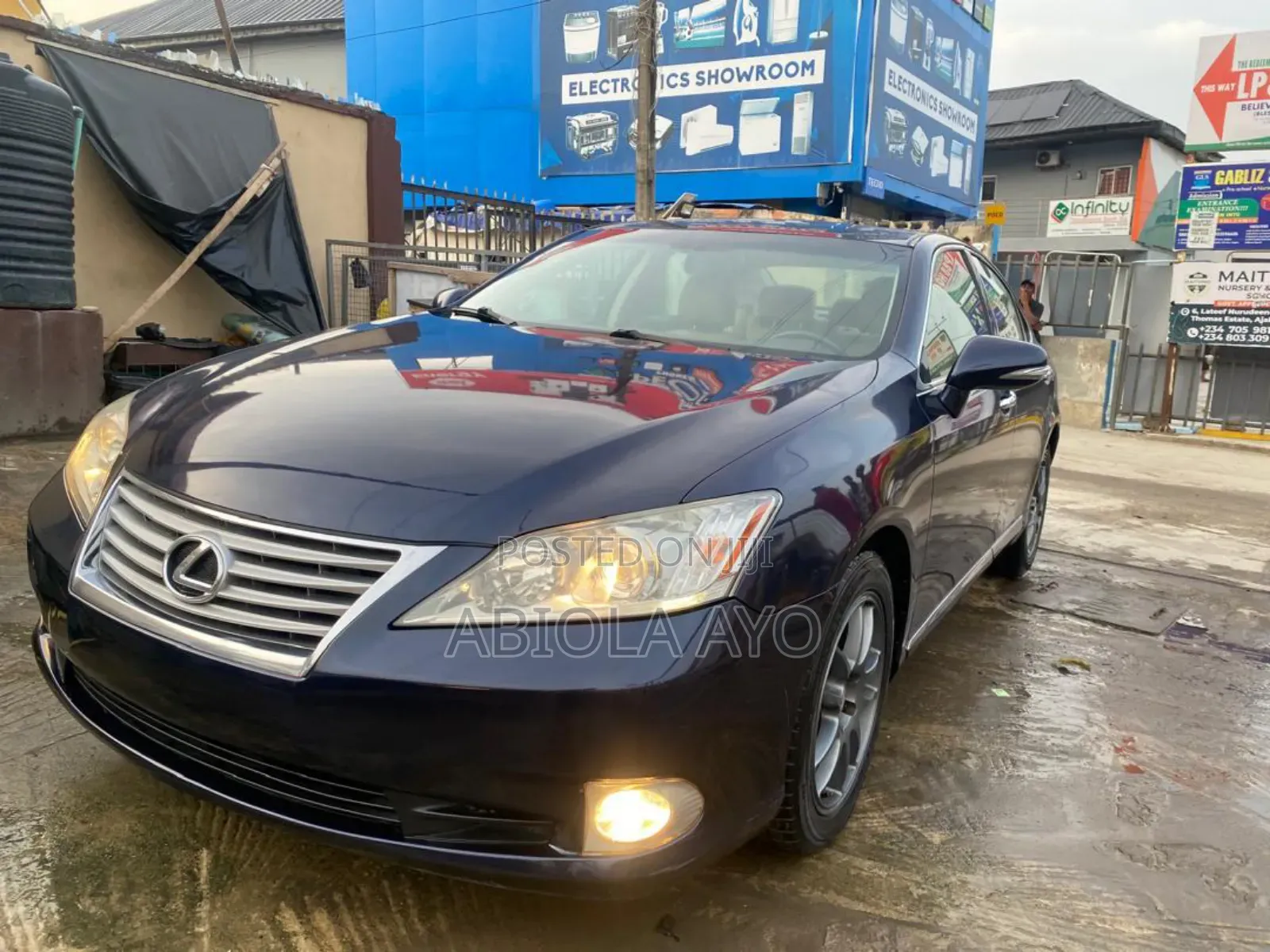 Lexus ES 350 2010 Blue