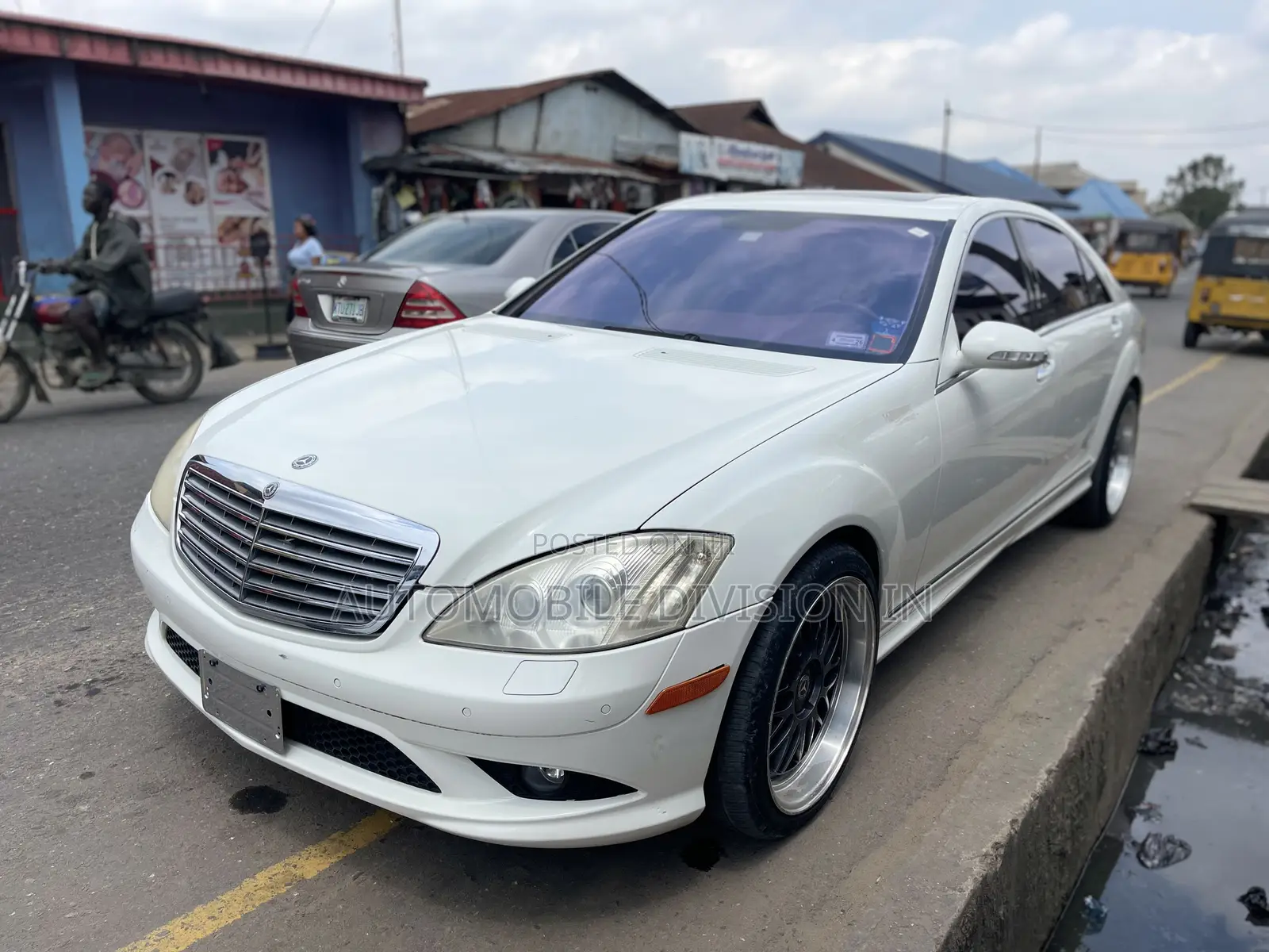 Mercedes-Benz S-Class S 550 2008 White
