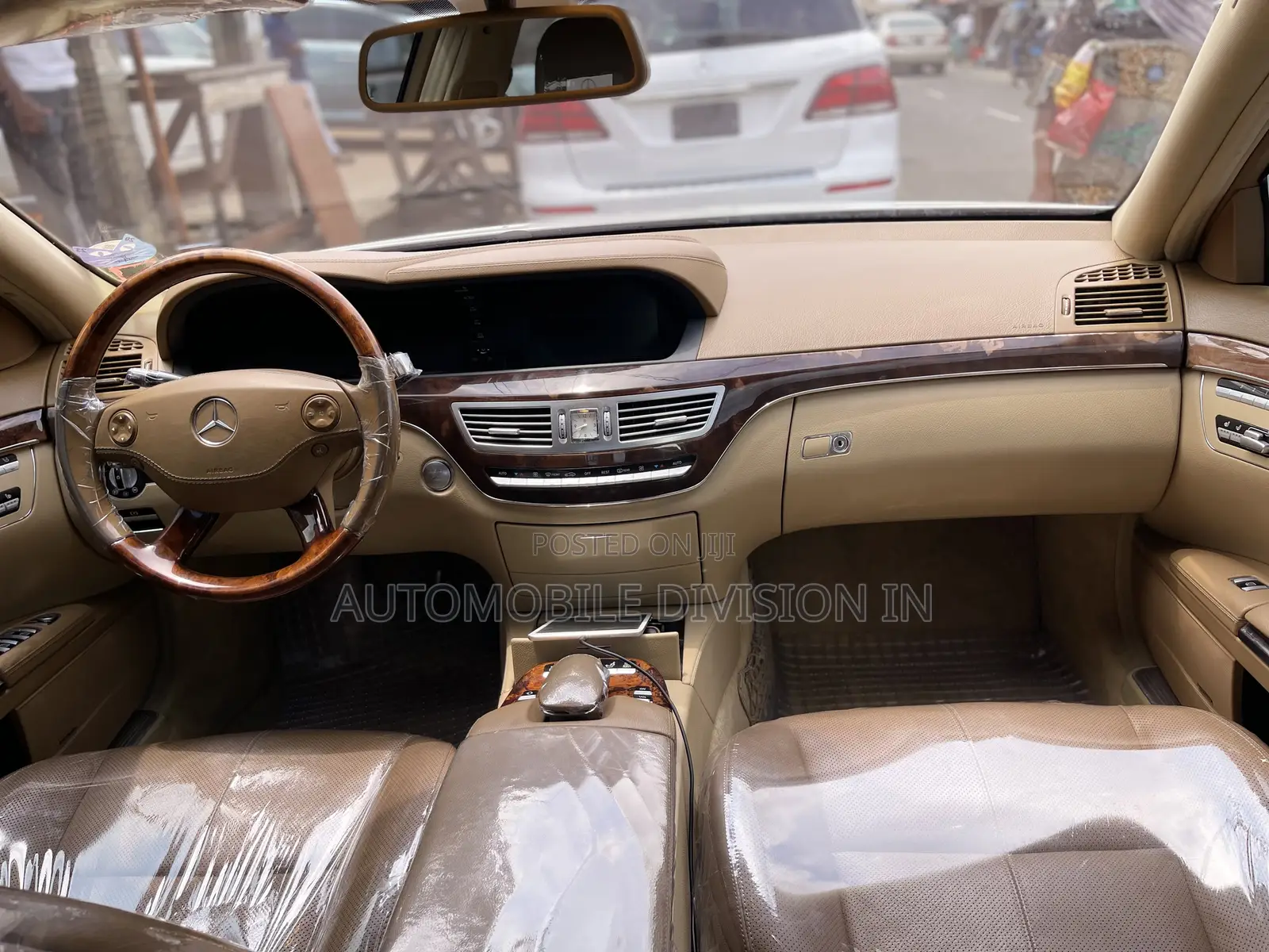 Mercedes-Benz S-Class S 550 2008 White
