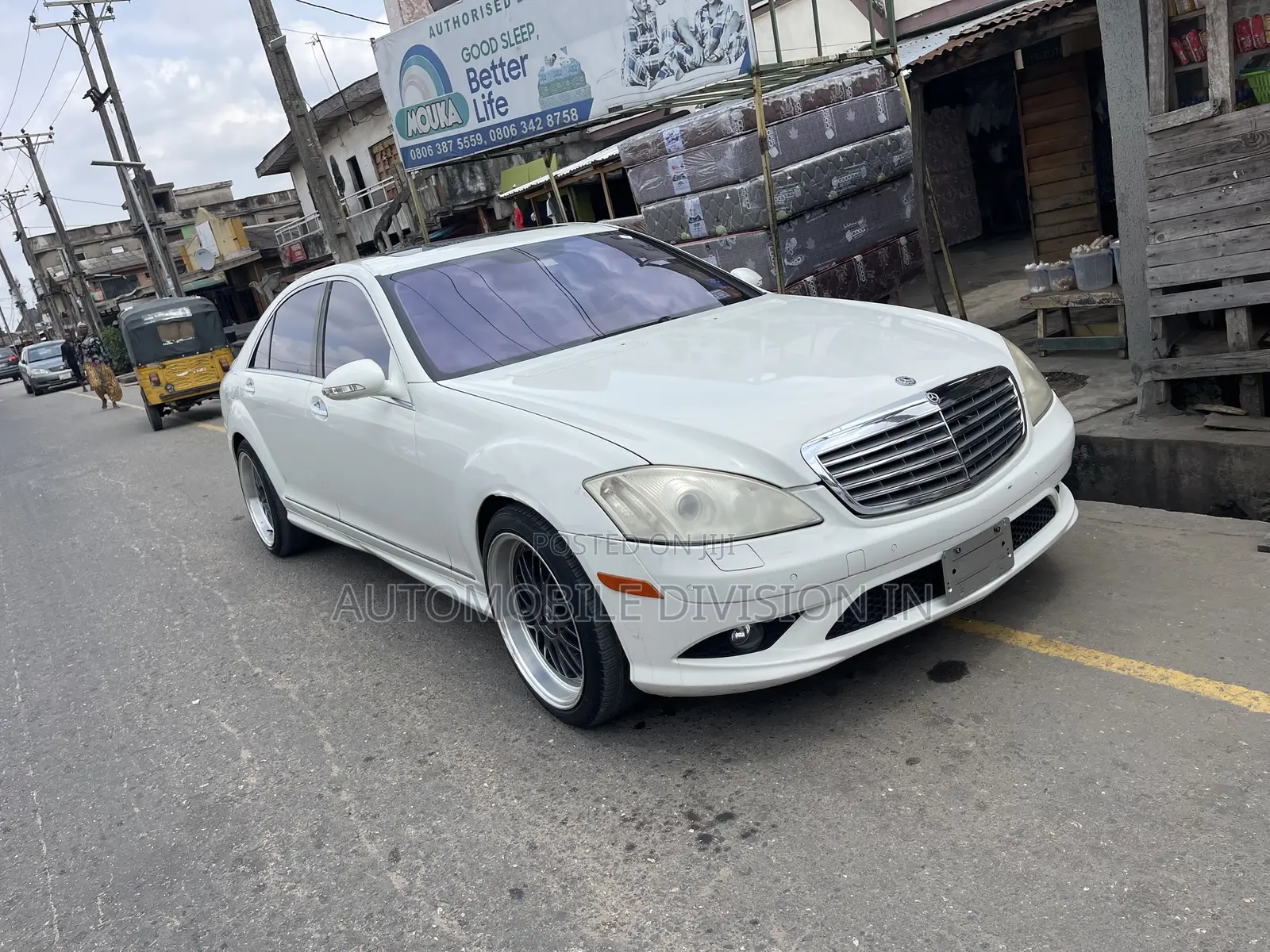 Mercedes-Benz S-Class S 550 2008 White