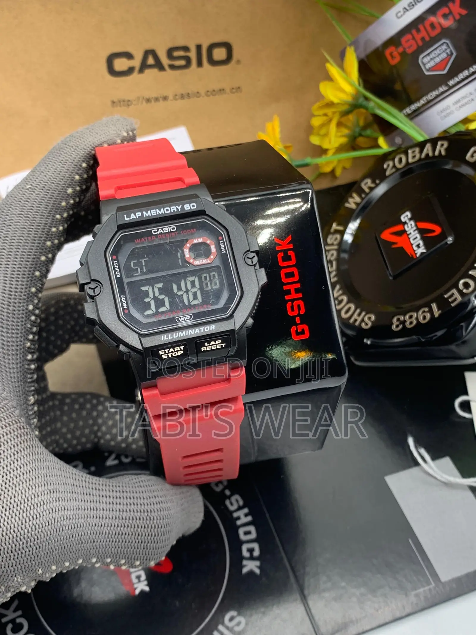 G-Shock Rubber Wristwatch