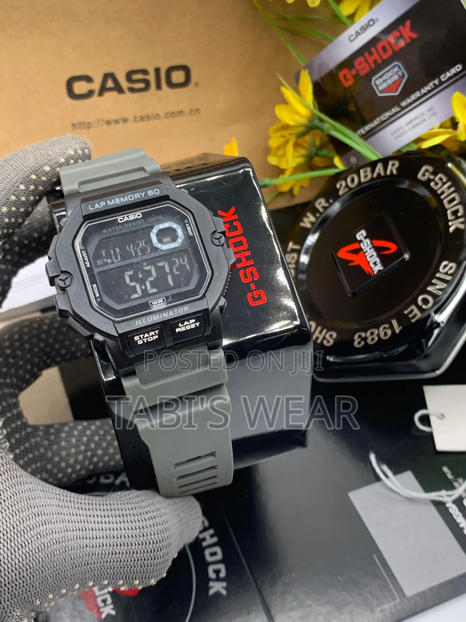 G-Shock Rubber Wristwatch