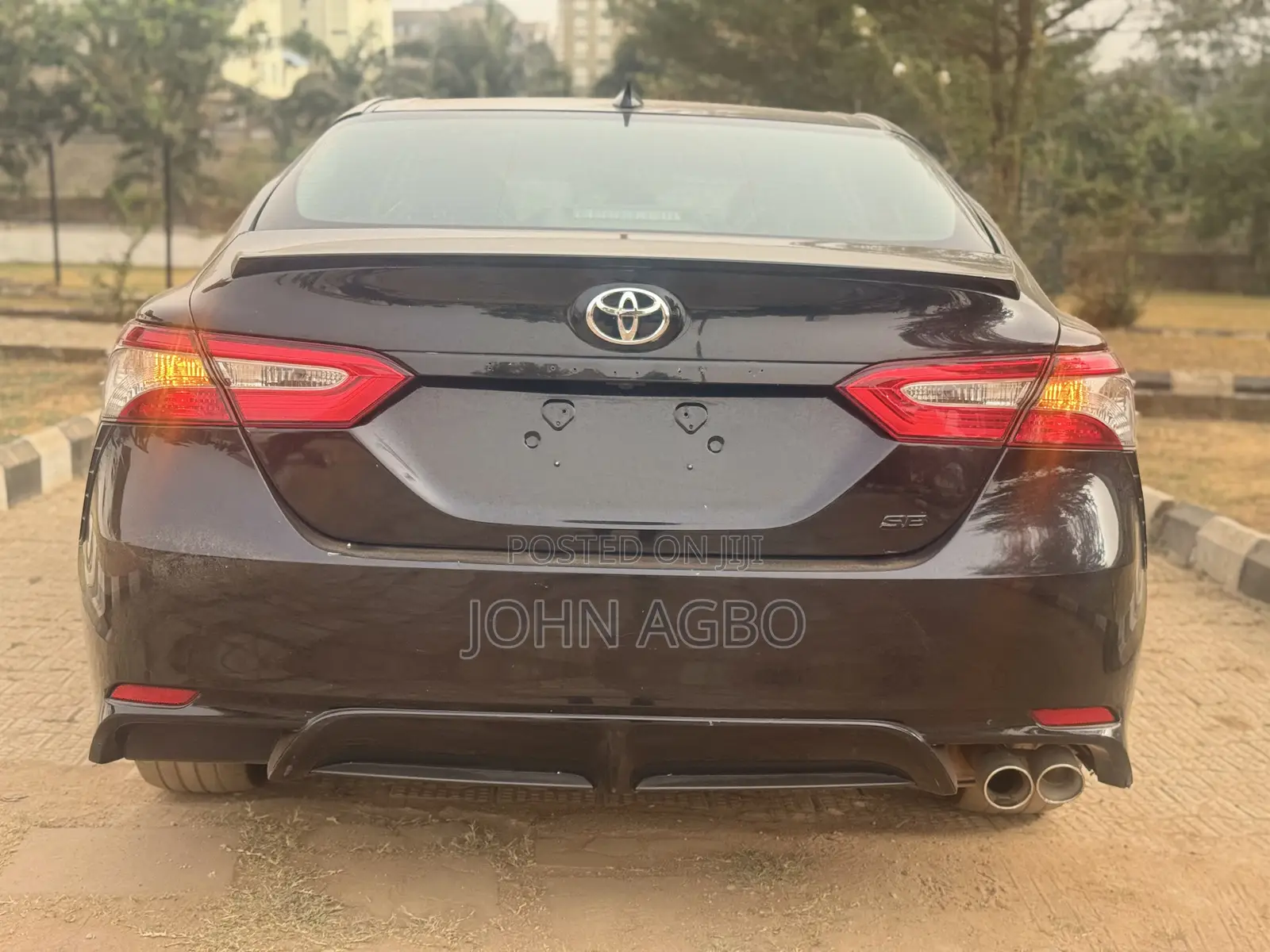 Toyota Camry SE (2.5L 4cyl 8A) 2019 Black