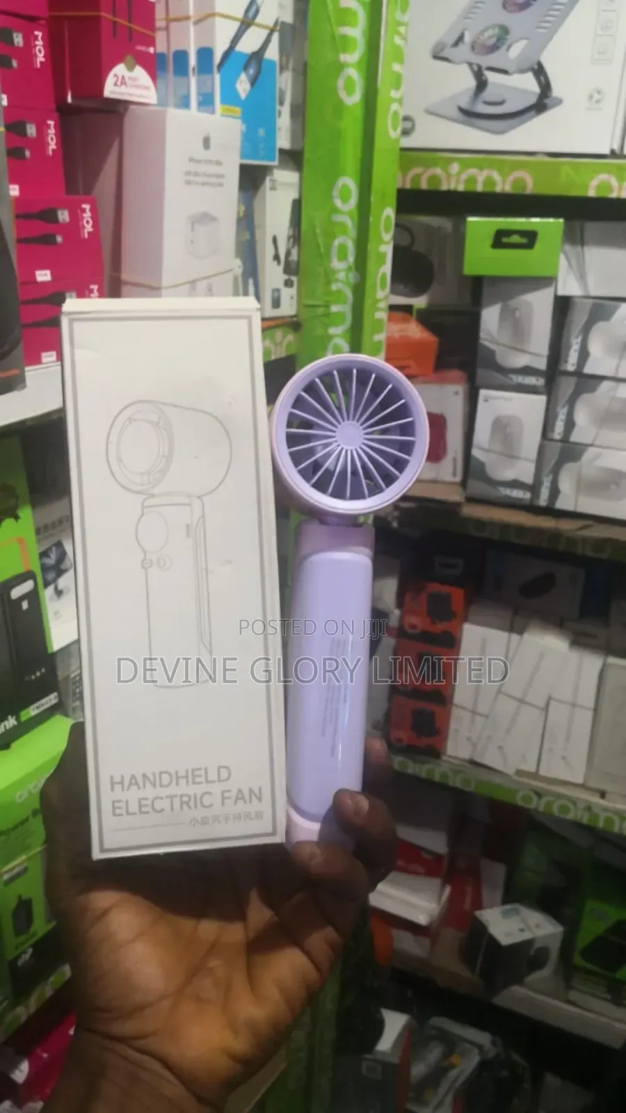 High-Speed Turbo Handheld Fan “Little Cyclone”