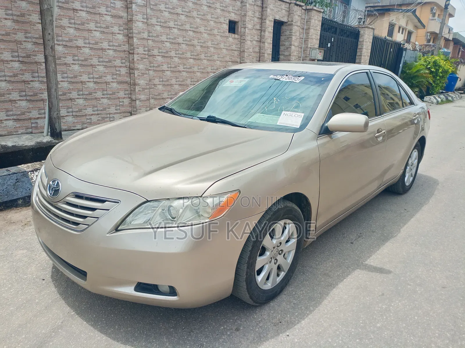 Toyota Camry 2007 Gold