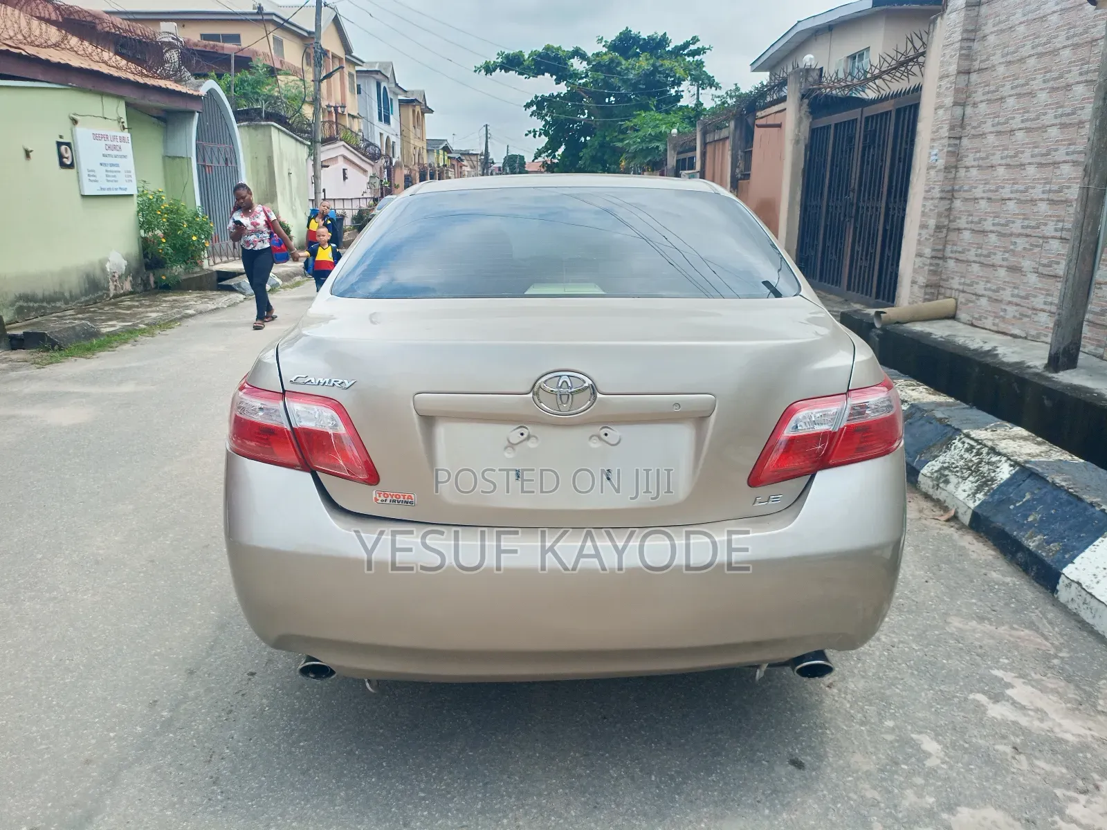 Toyota Camry 2007 Gold