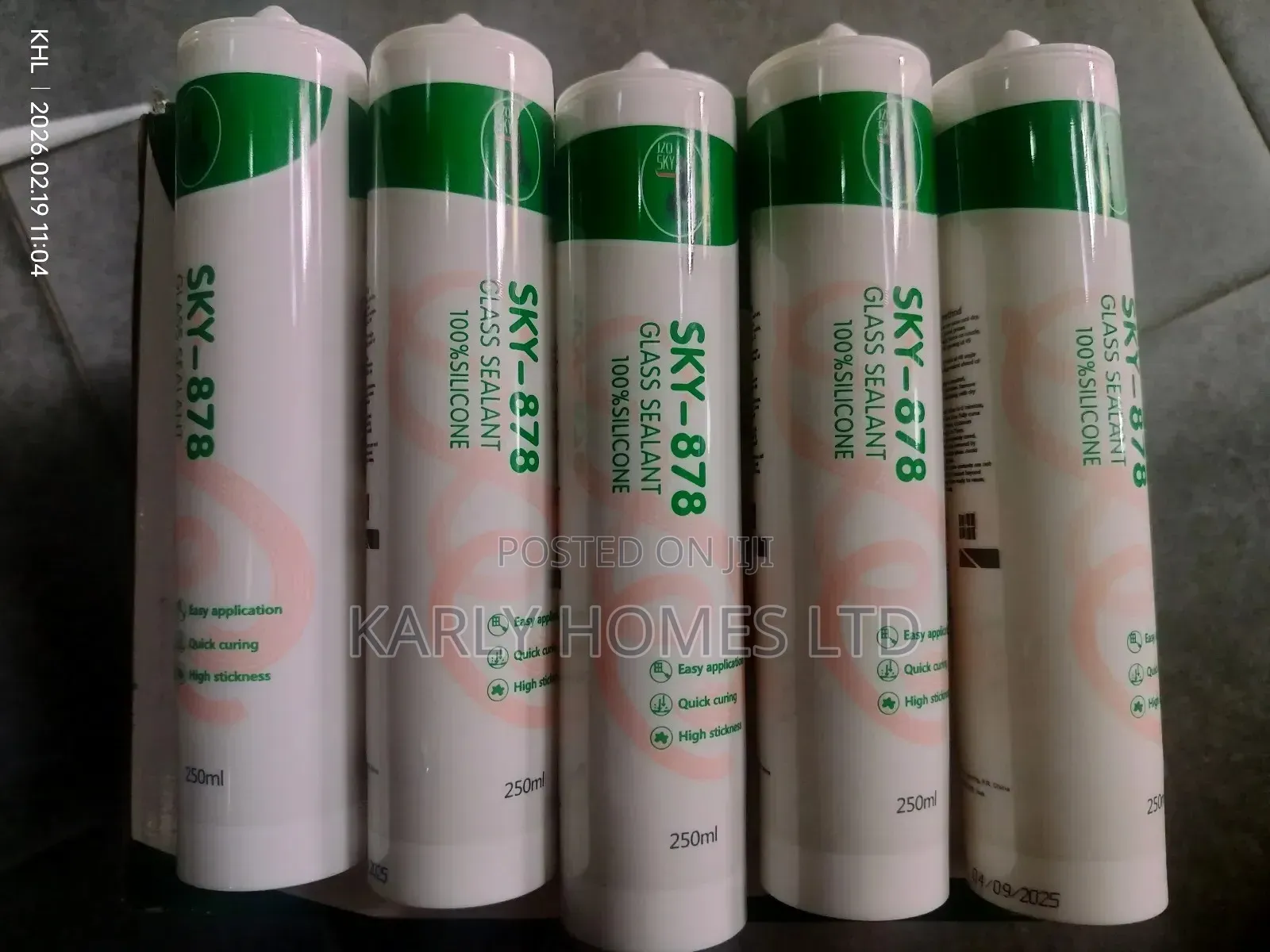 *Sky-878 Glass Sealant – 100% Silicone*| *Strong. Flexible. Reliable.*