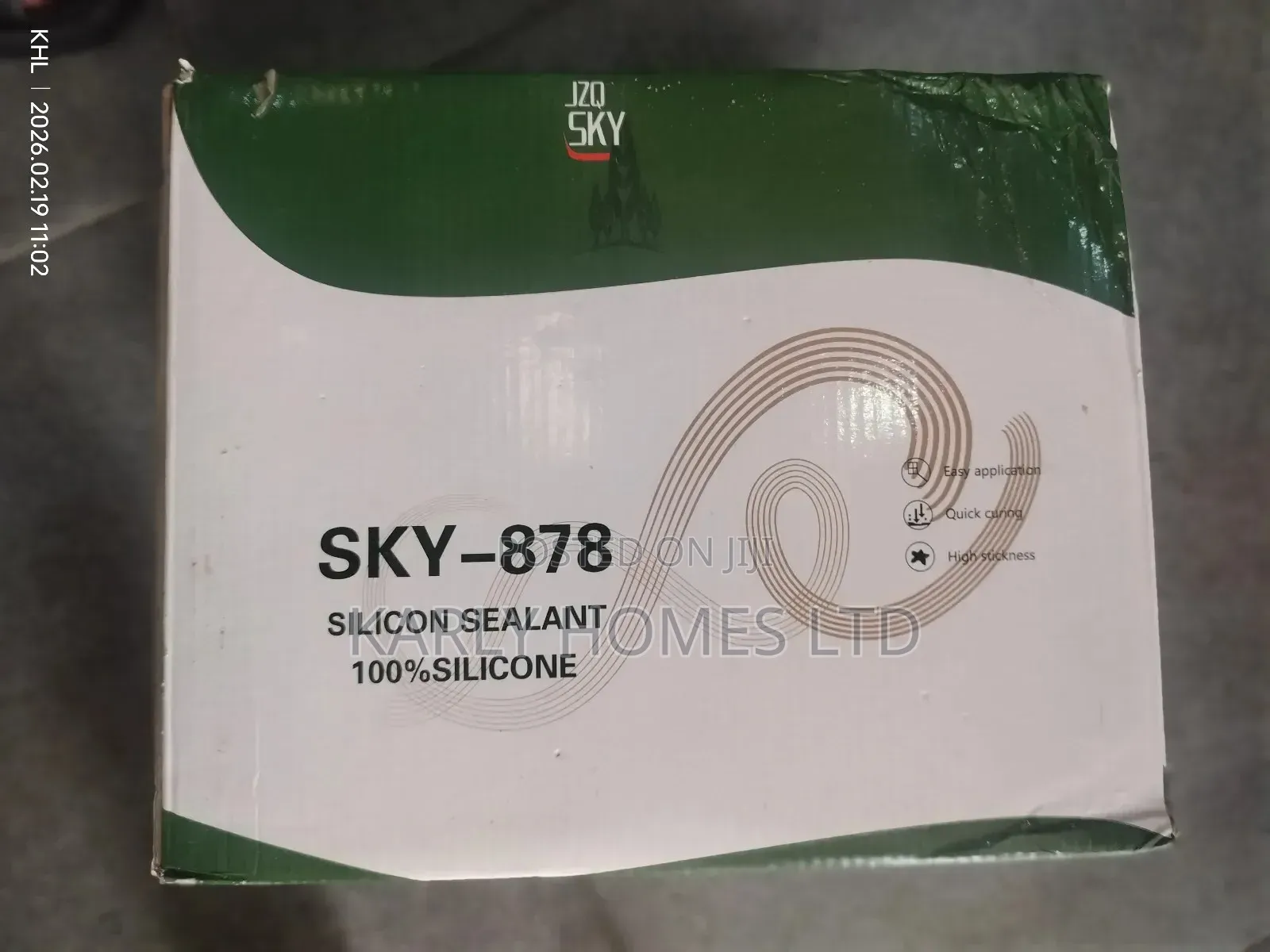 *Sky-878 Glass Sealant – 100% Silicone*| *Strong. Flexible. Reliable.*
