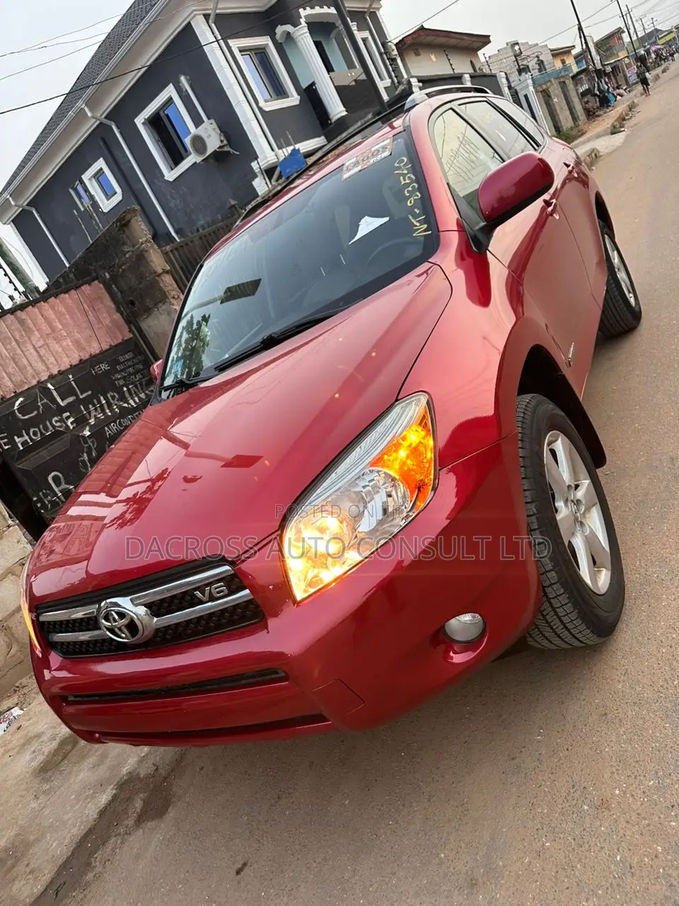 Toyota RAV4 Limited 2008 Red