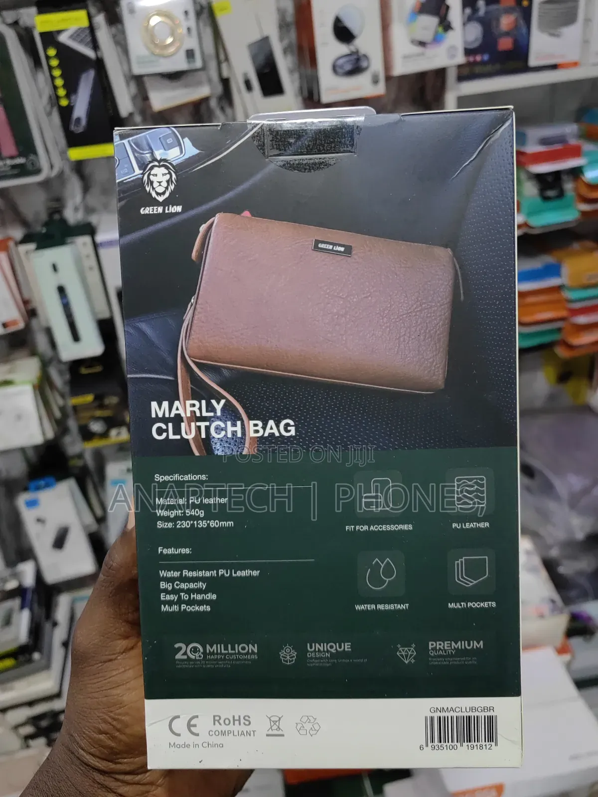 Greenlion Marly Clutch Bag Travel Friendly Smart Choice