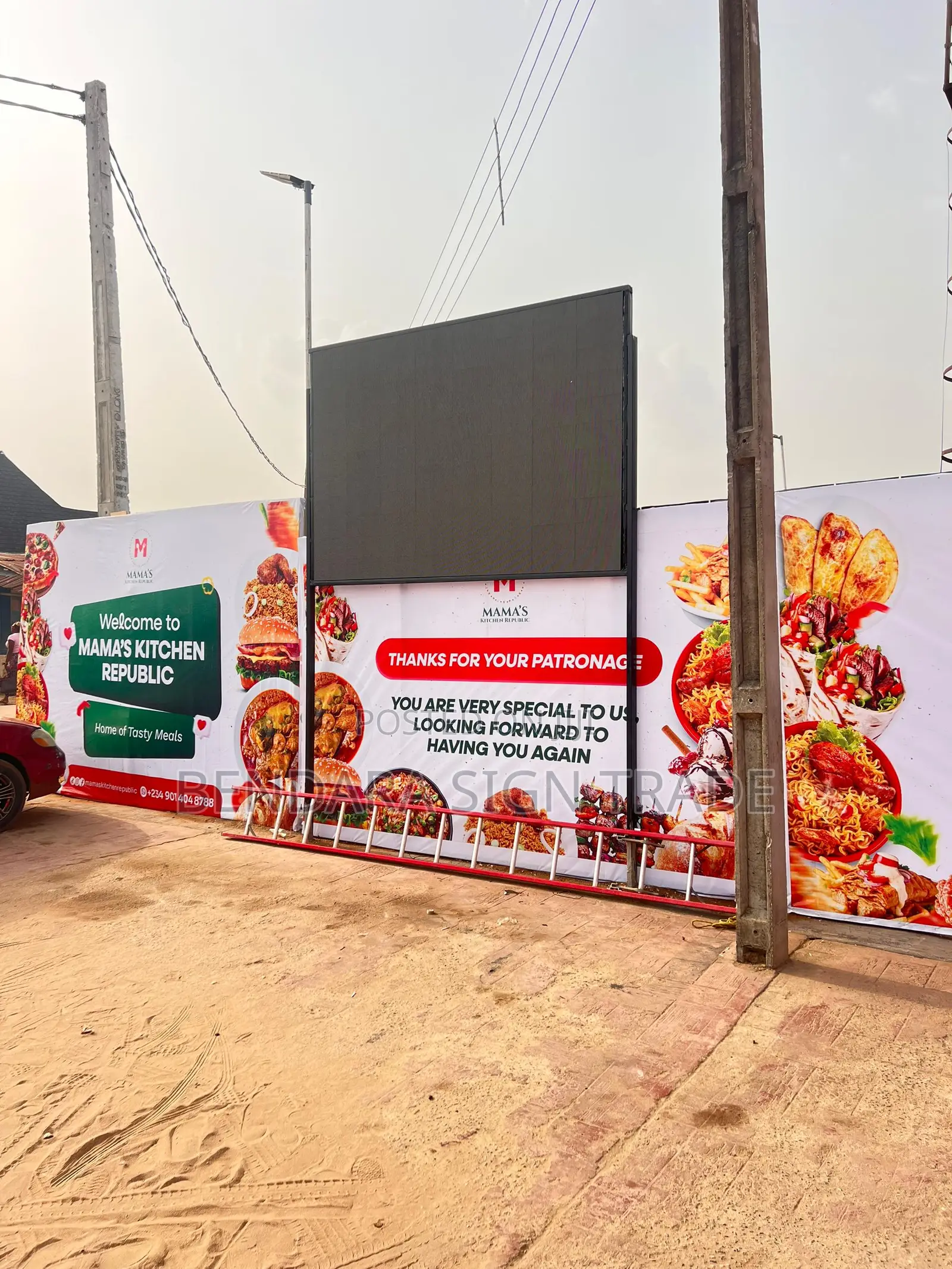 Led Screen Outdoor 9ft by 8ft