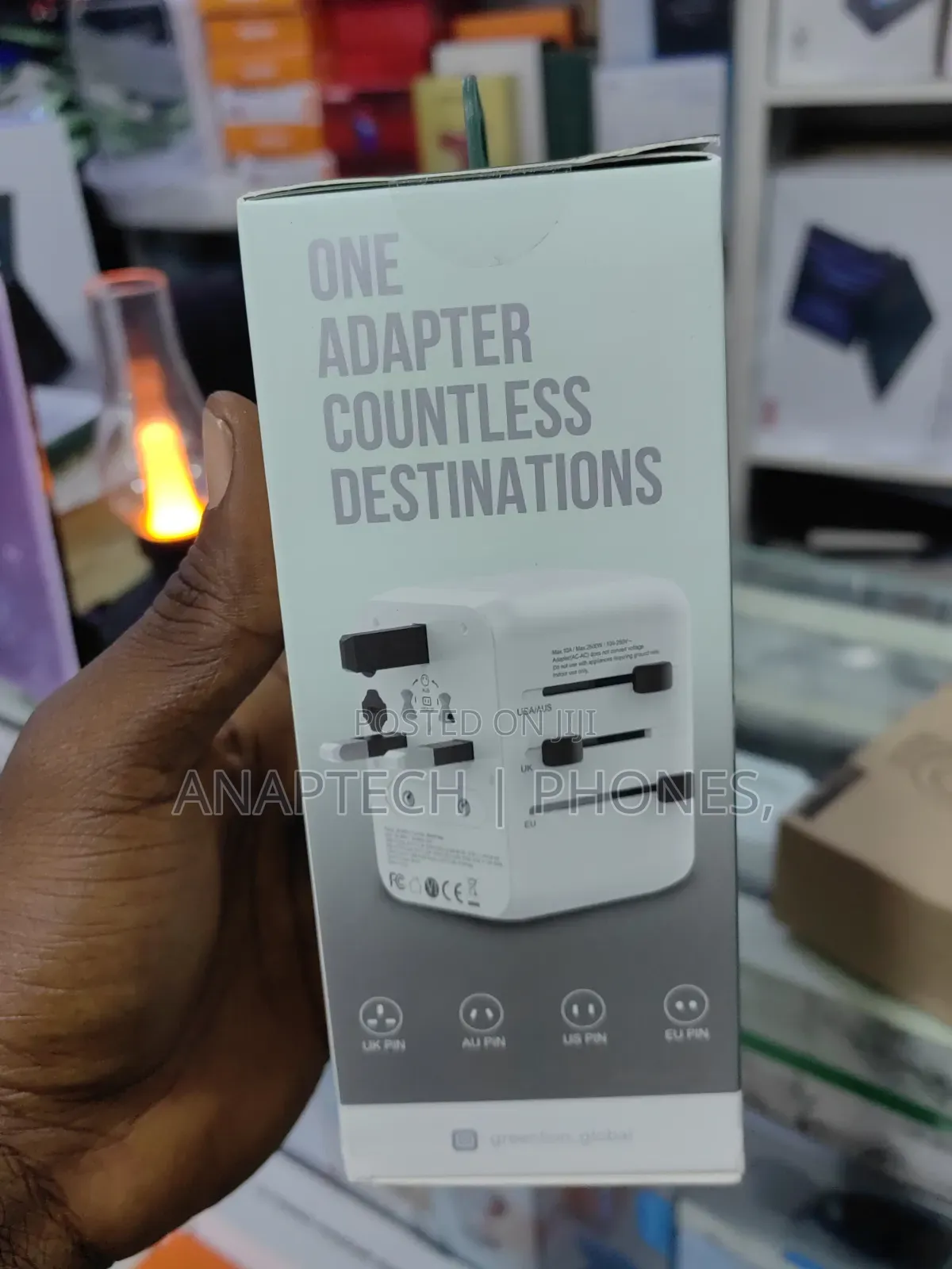 Green Lion 2500w Max 20w Pd Universal Travel Adapter