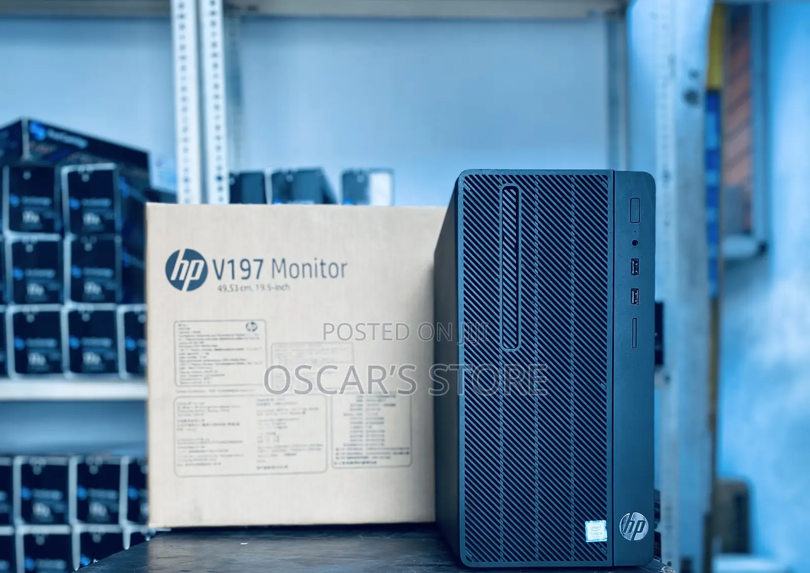 New Desktop Computer HP 4GB Intel Core i3 HDD 500GB