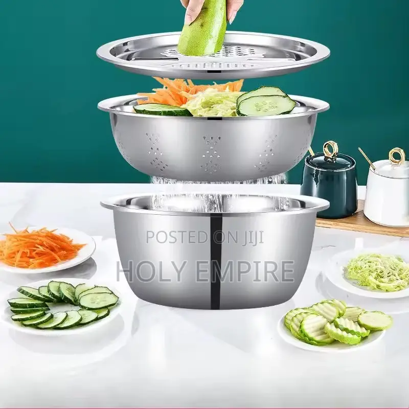 3pcs/ Vegetable Slicer, Stainless Steel