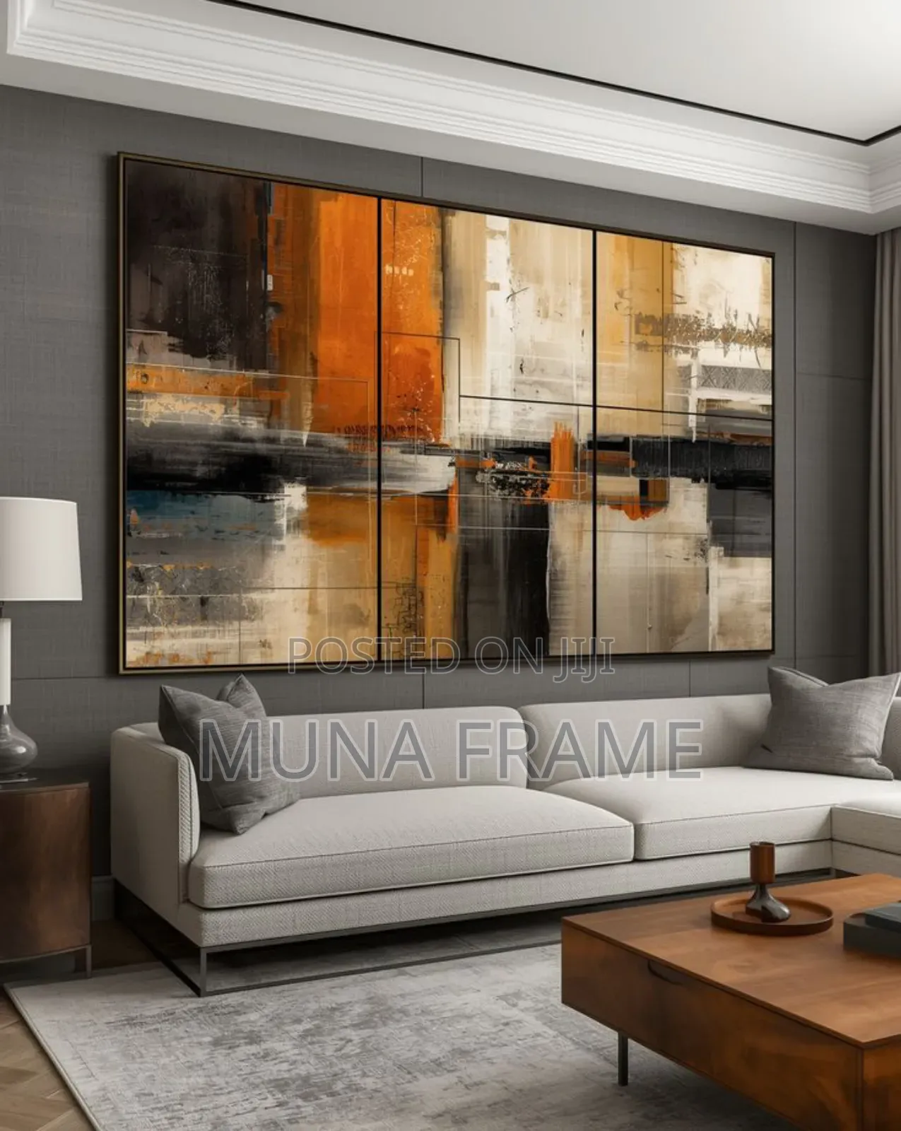 Abstract Urban Canvas Very Large for Sitting Room