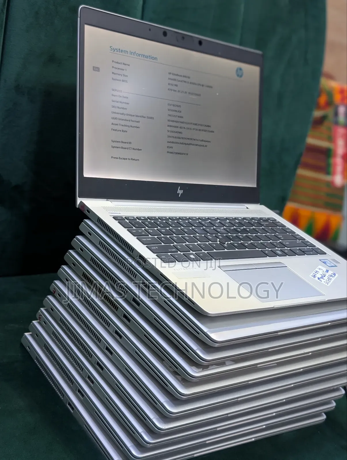 Laptop HP EliteBook 840 G6 8GB Intel Core i5 SSD 256GB