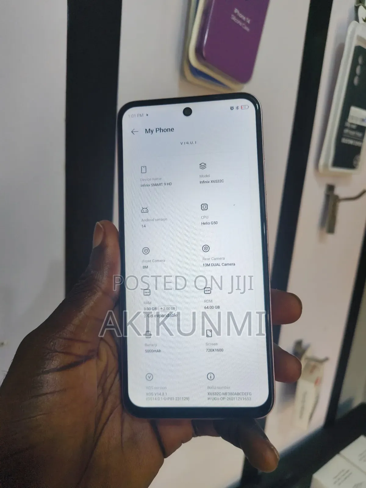 Infinix Smart 9 64 GB Gold