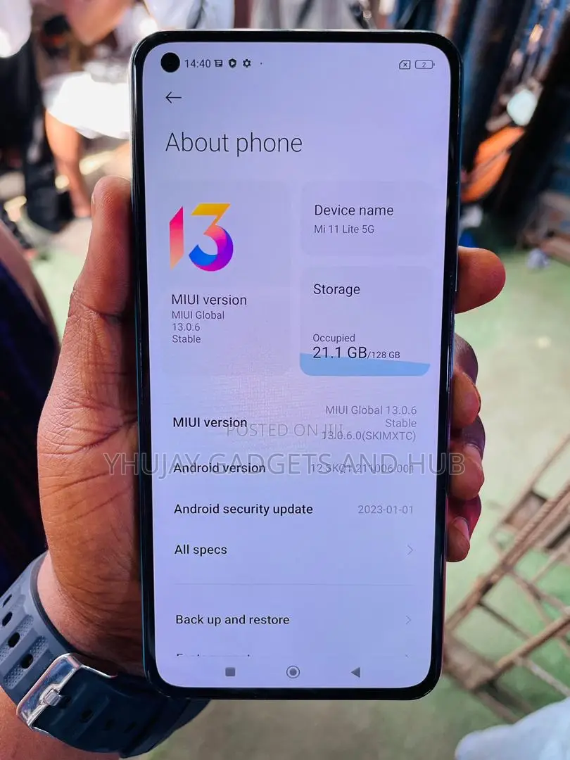 Xiaomi 11 Lite 5G NE 128 GB Blue