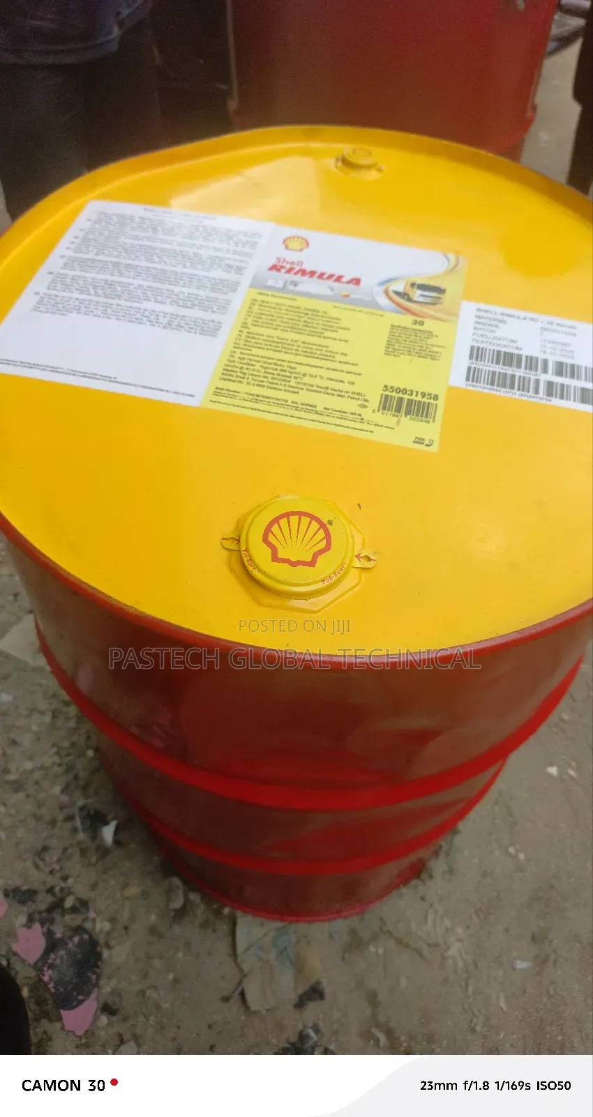 Industrial Engine Oil// Shell Rimula R3+ 30 (209l/Drum)