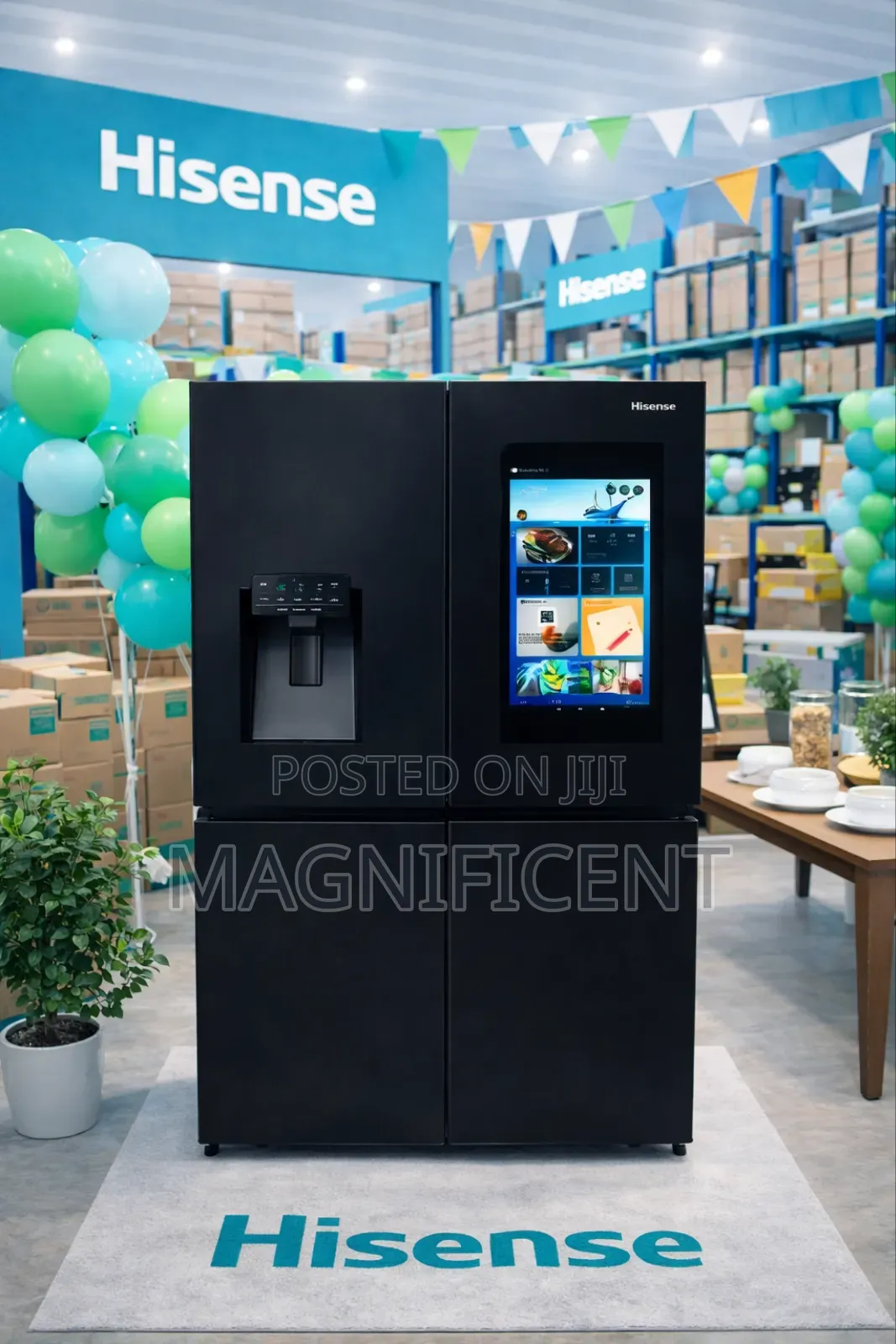 Hisense 538l Smart Inverter R600 Four Door Refrigerator With Water Dis