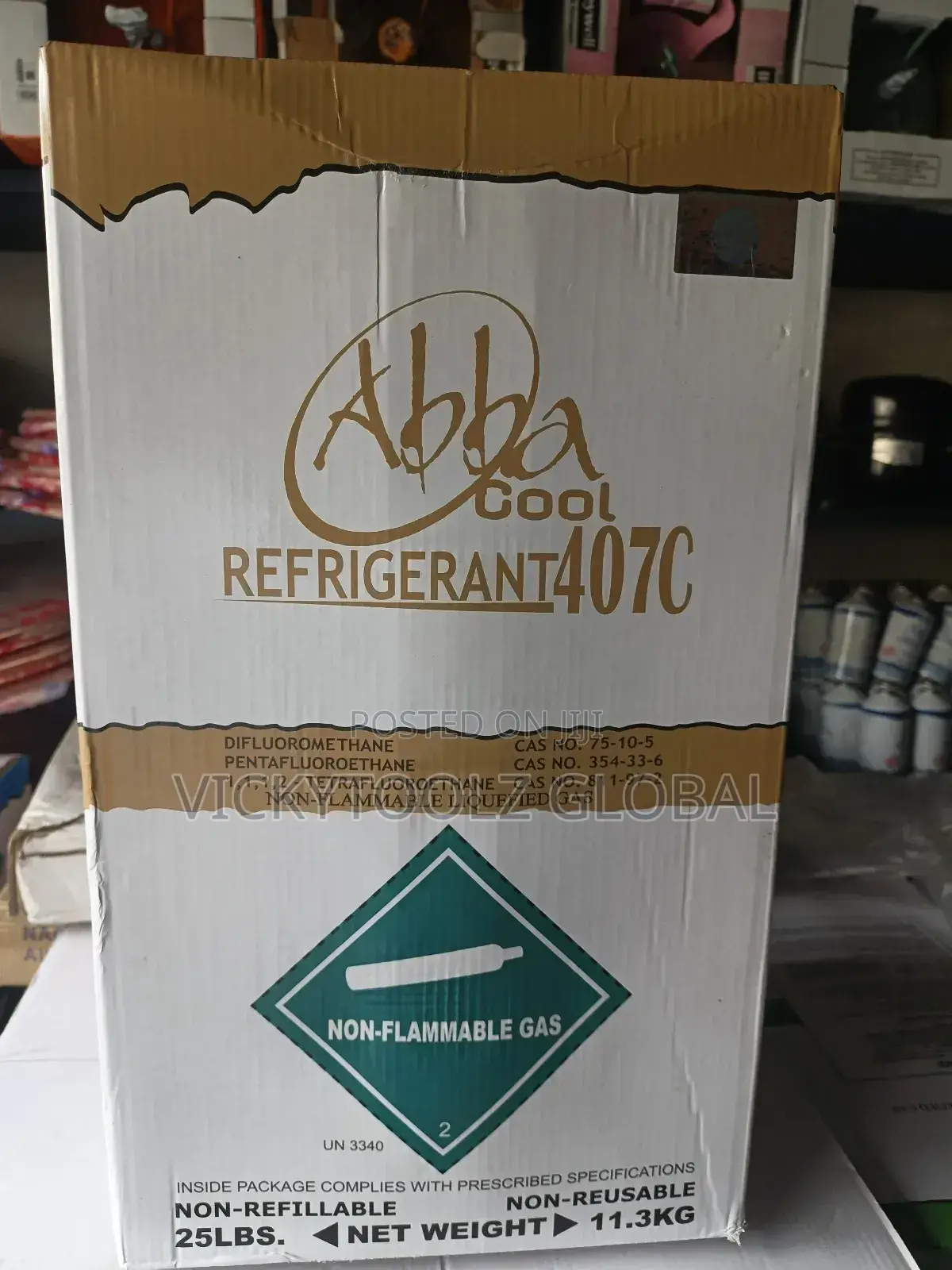 Abba Cool Refrigerant 407c 11.3kg