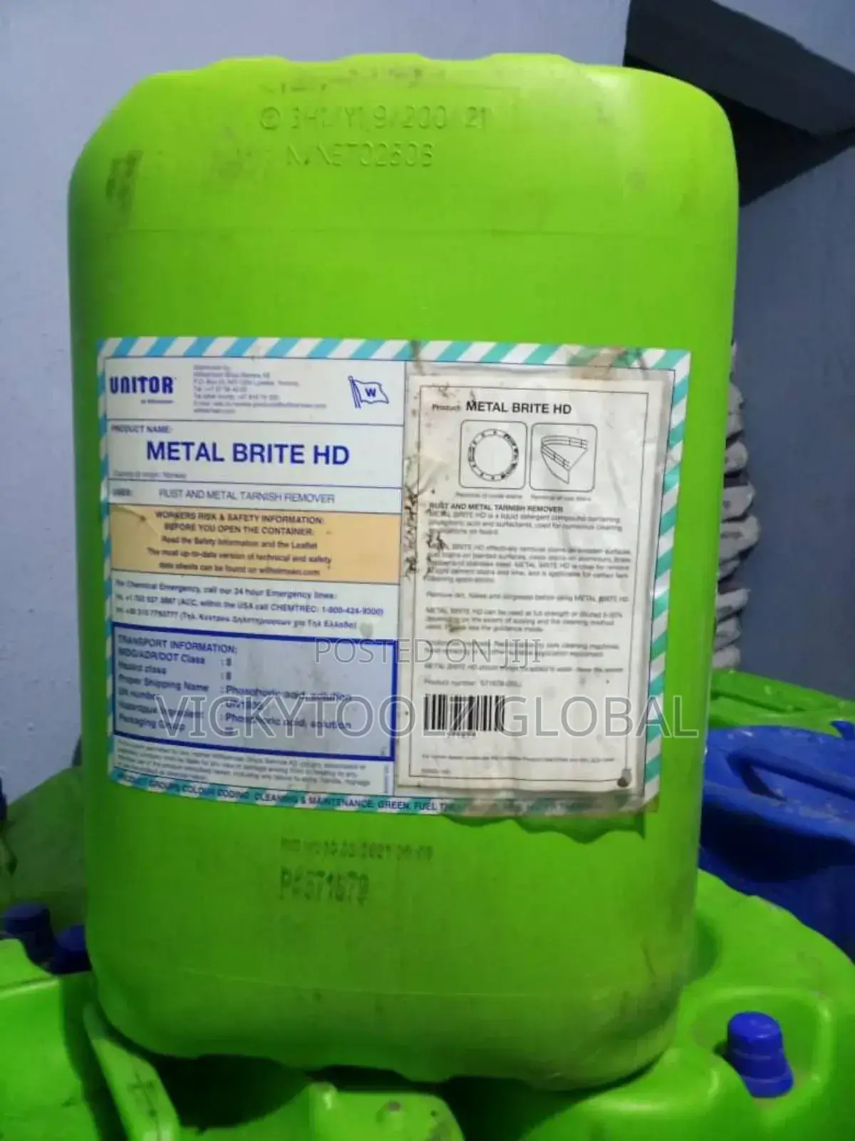 Unitor Metal Brite Hd Rust Stain Remover