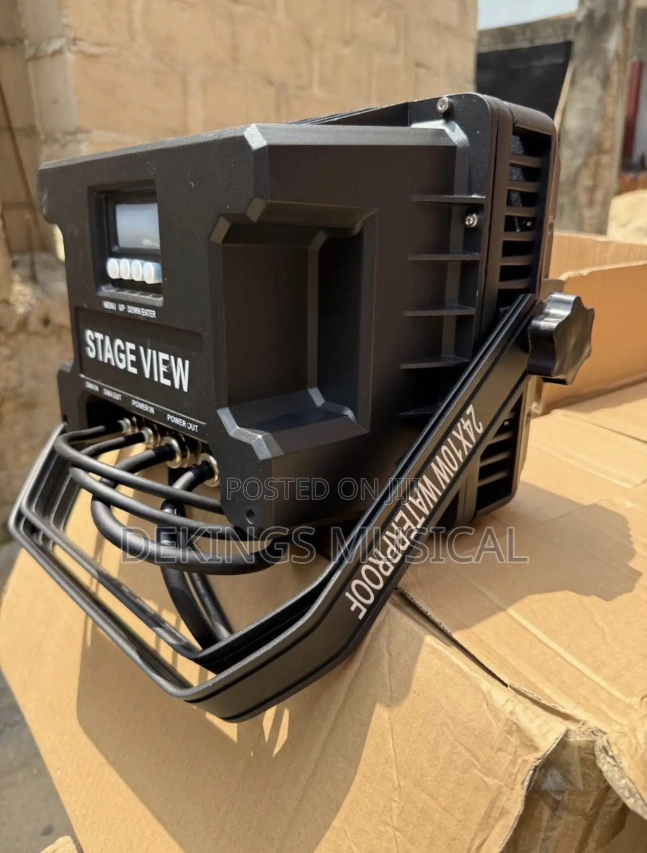 City Wash Ip65 Water-Proof Led Stage Light 24x10w RGBW 4-in-1