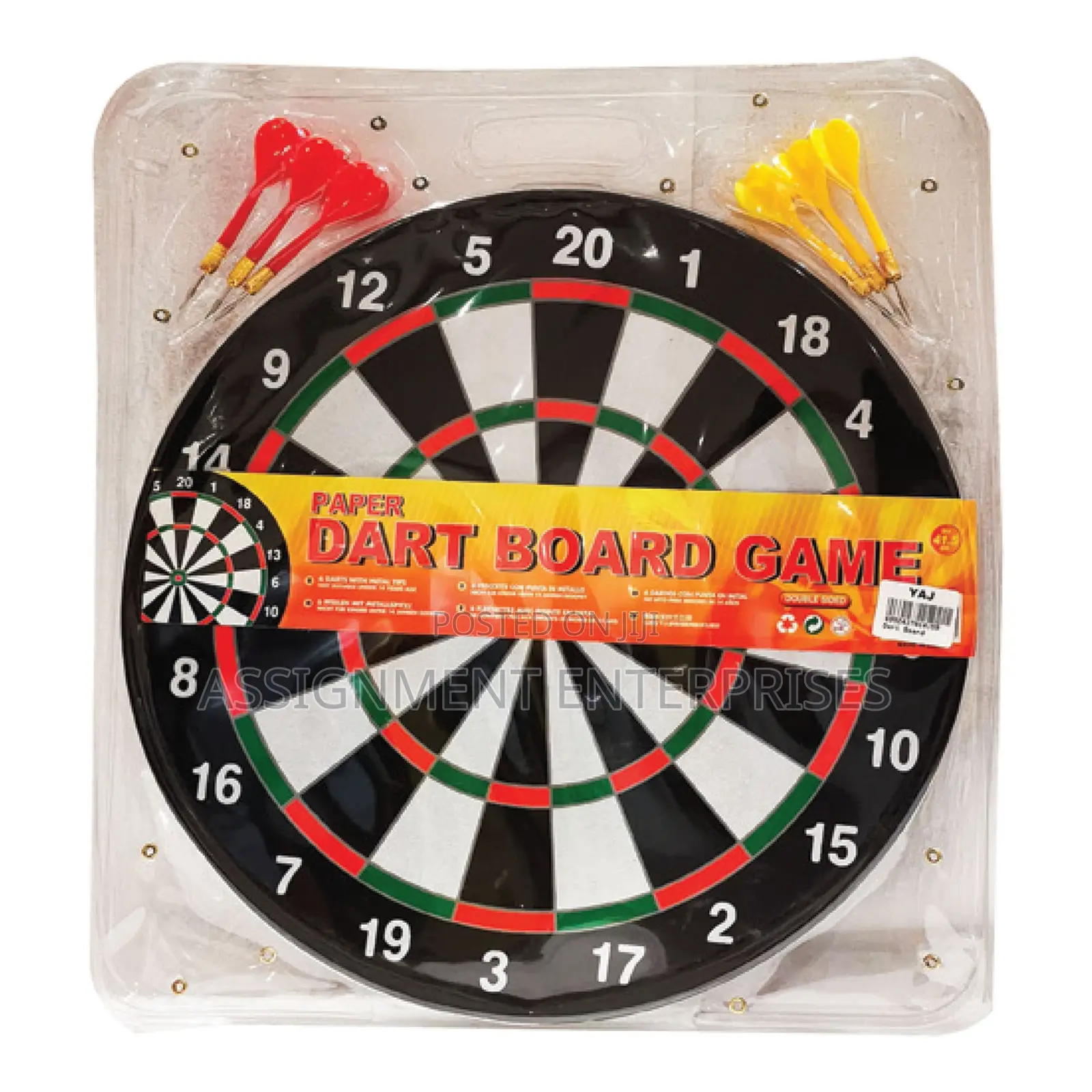 Dart Board Game With Arrow