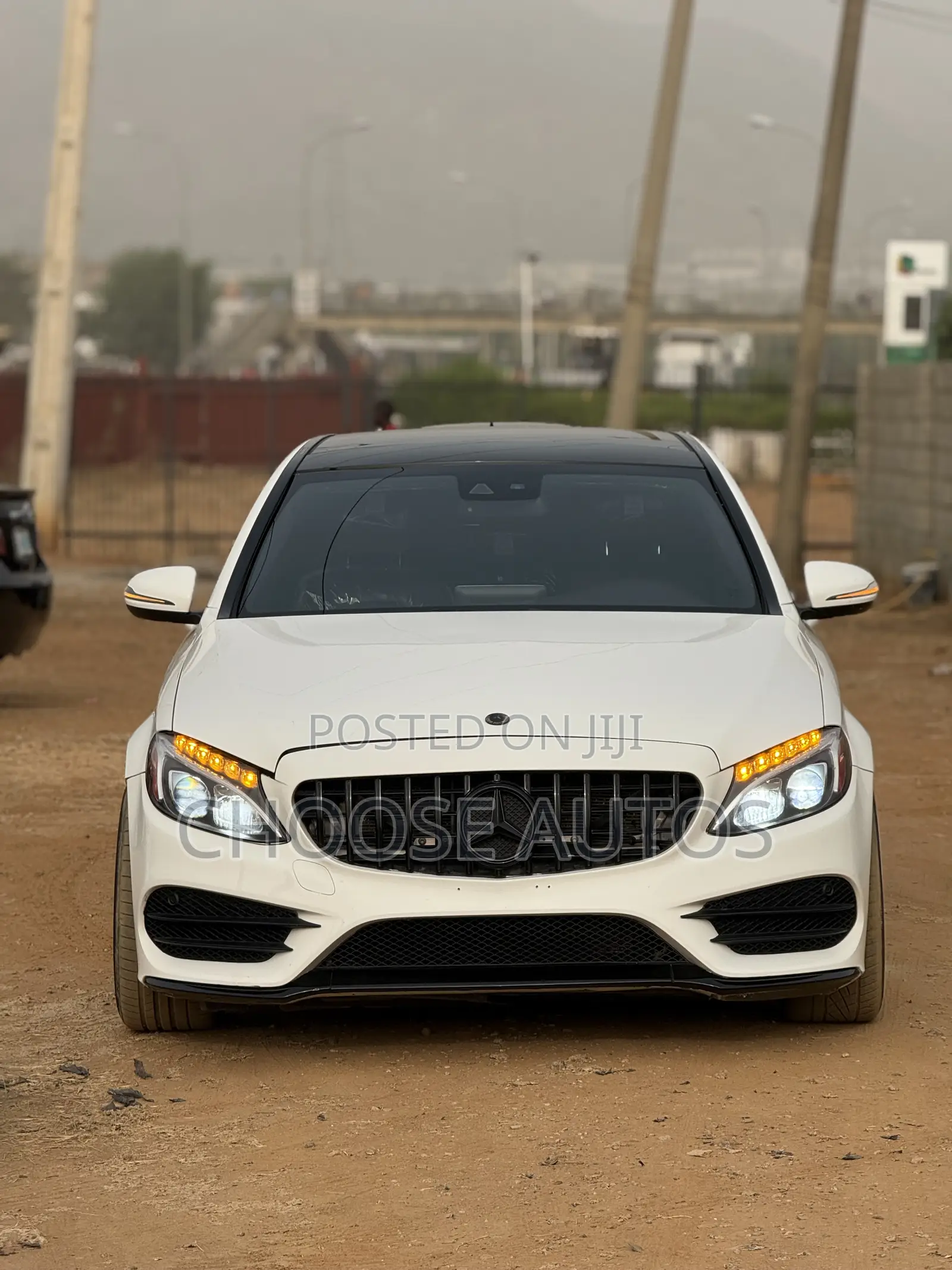 Mercedes-Benz C43 4Matic Sedan AWD (3.0L V6 9AM) 2017 White