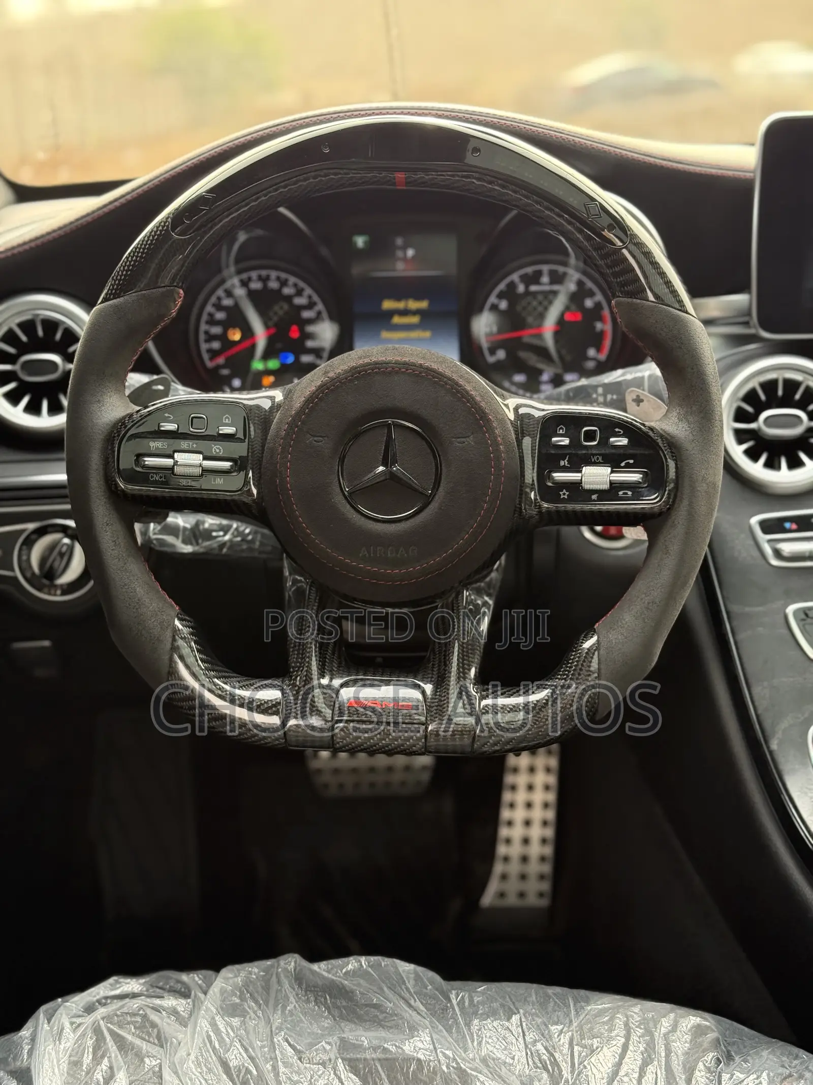 Mercedes-Benz C43 4Matic Sedan AWD (3.0L V6 9AM) 2017 White