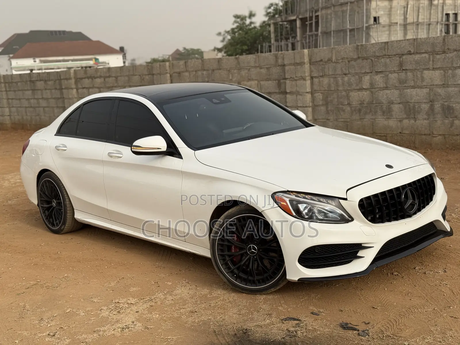 Mercedes-Benz C43 4Matic Sedan AWD (3.0L V6 9AM) 2017 White