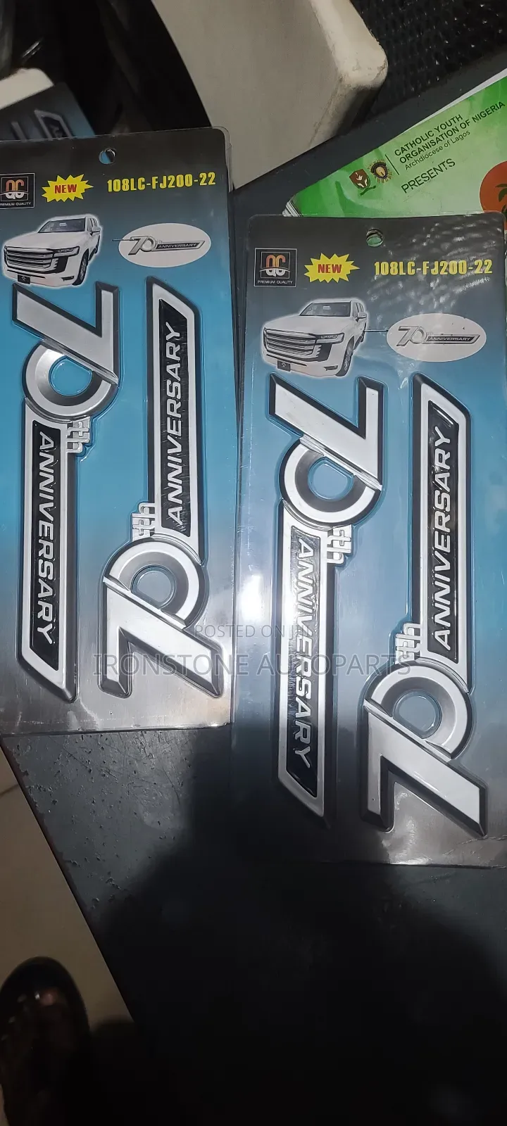 7th Anniversary Emblem - Landcruiser Prado