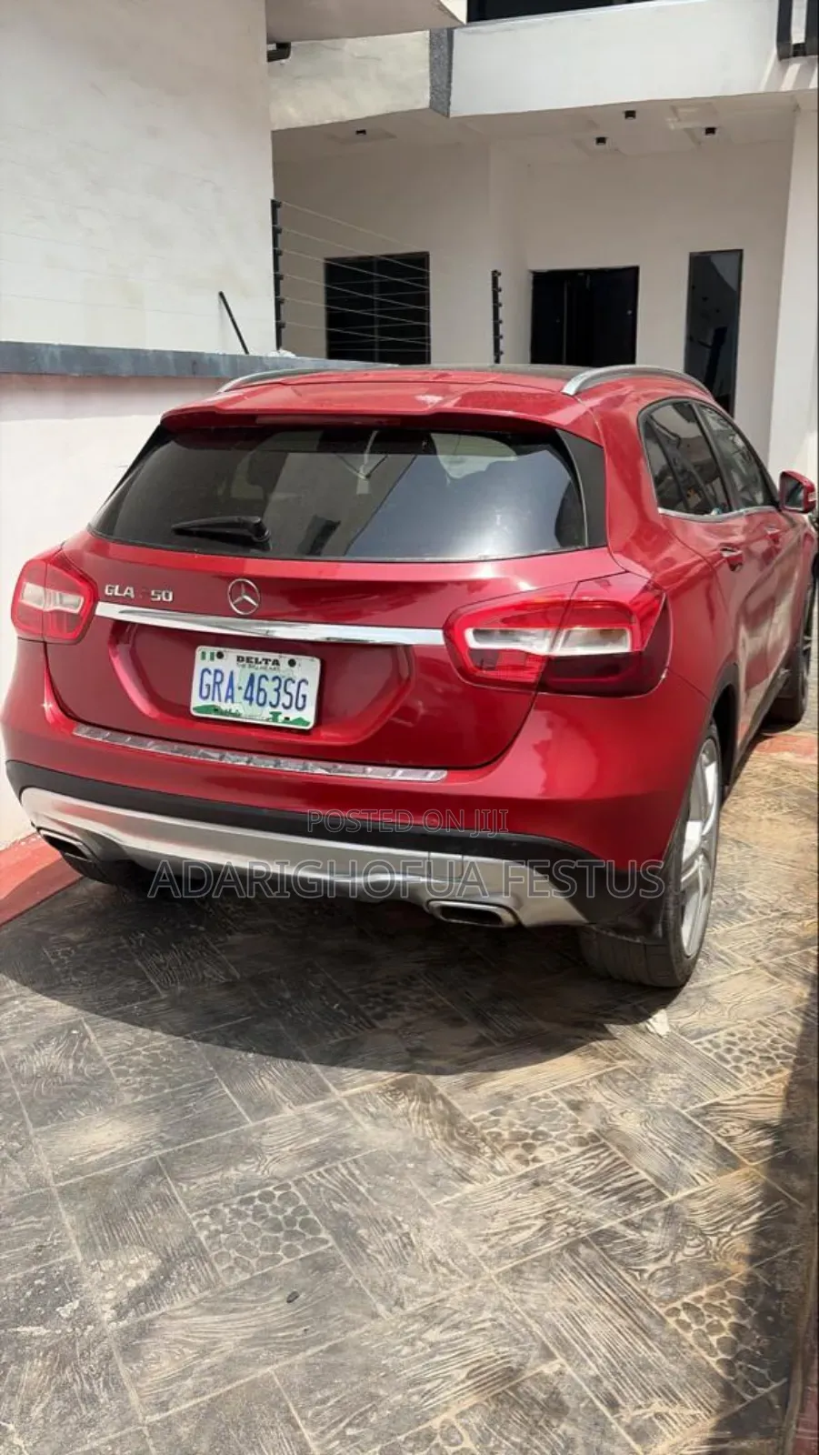Mercedes-Benz GLA 250 2017 Red