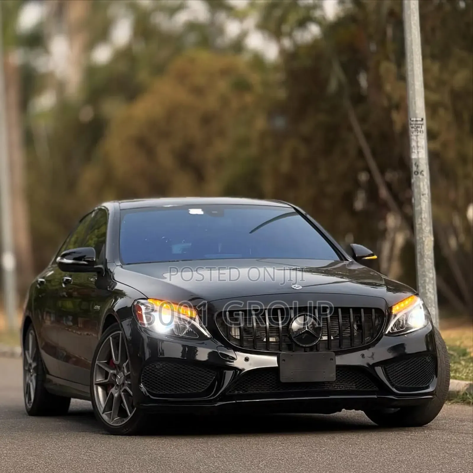 Mercedes-Benz C43 4Matic Sedan AWD (3.0L V6 9AM) 2018 Black