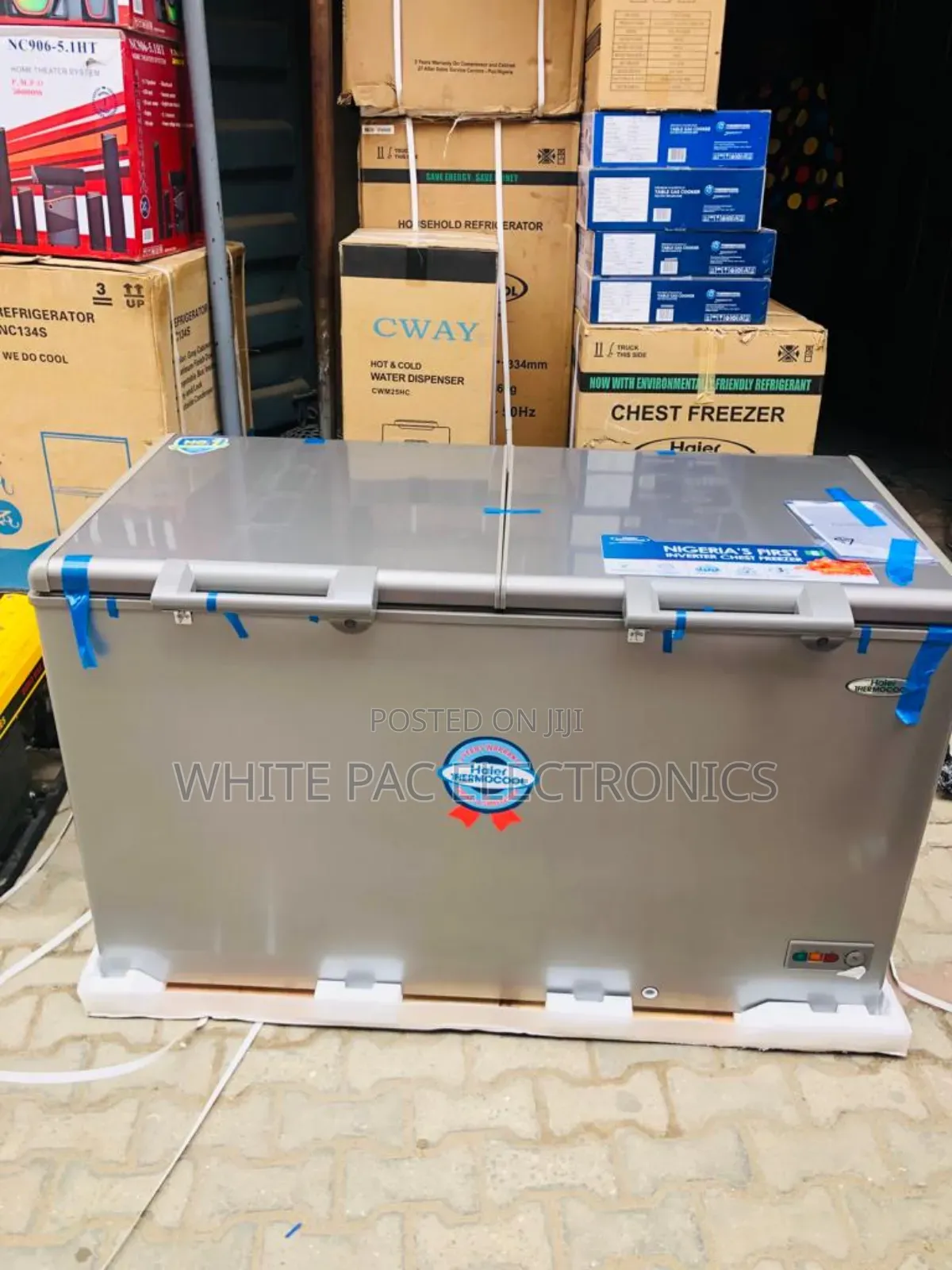 Thermocool 519 Liters Double Door Inverter Chest Freezer > Htf-519is
